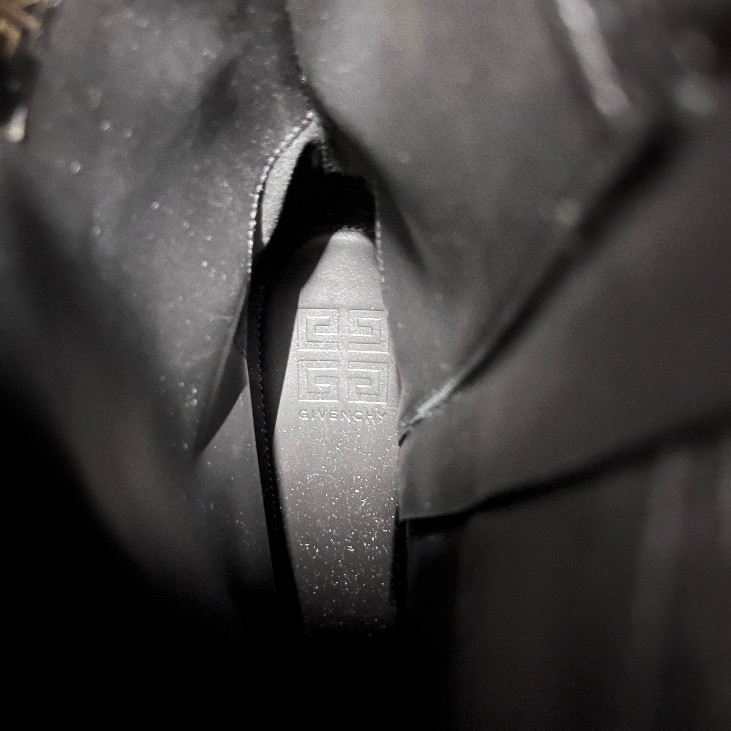 GIVENCHY/Long Boots/EU 41/Leather/BLK/Shark Lock view 5