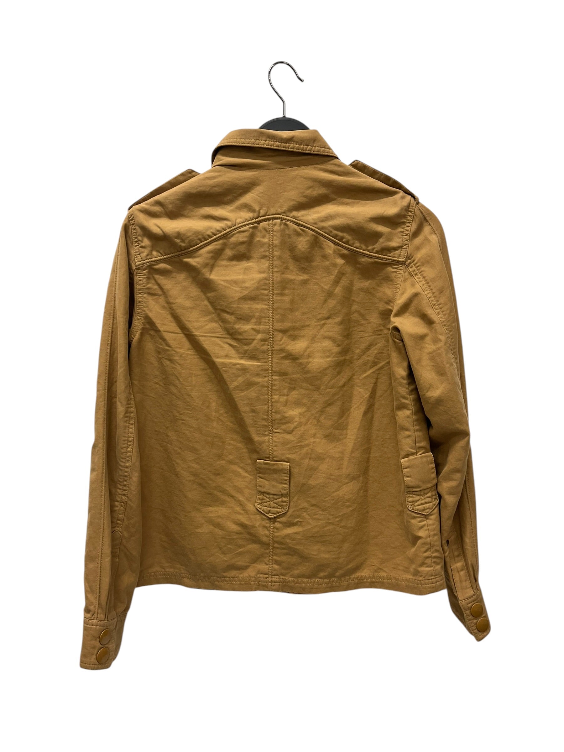 MARC JACOBS/Jacket/S/Cotton/CML/4 pocket curved seams snap btt view 2