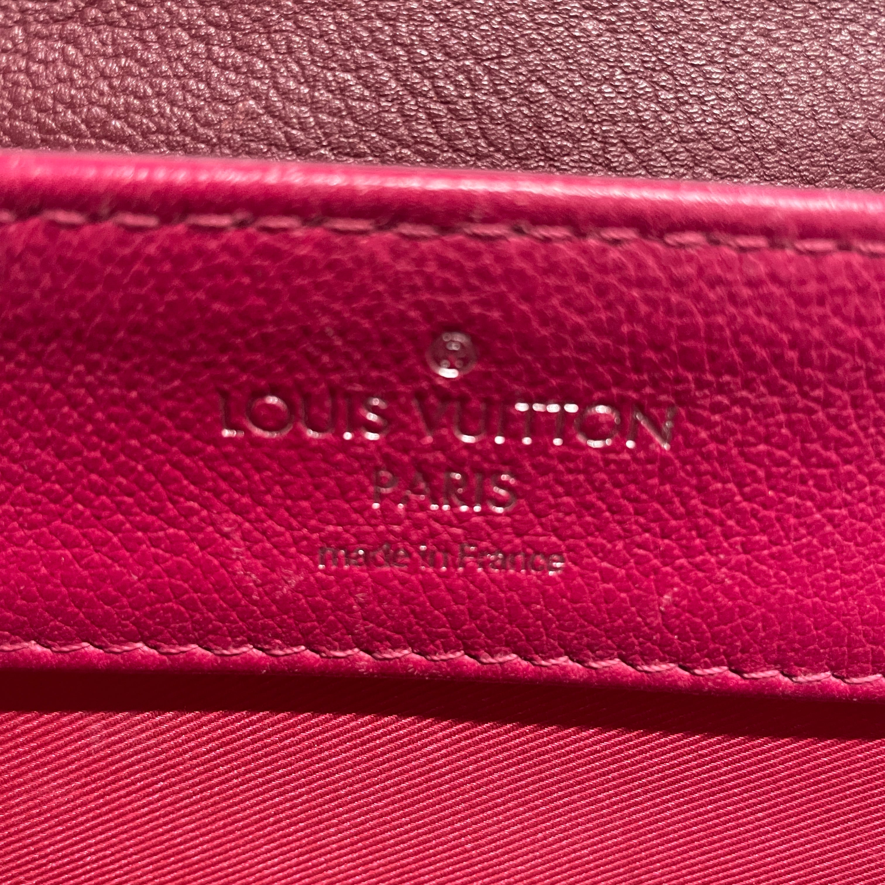 LOUIS VUITTON/Cross Body Bag/Leather/BRD/TWO TONE PINK view 4
