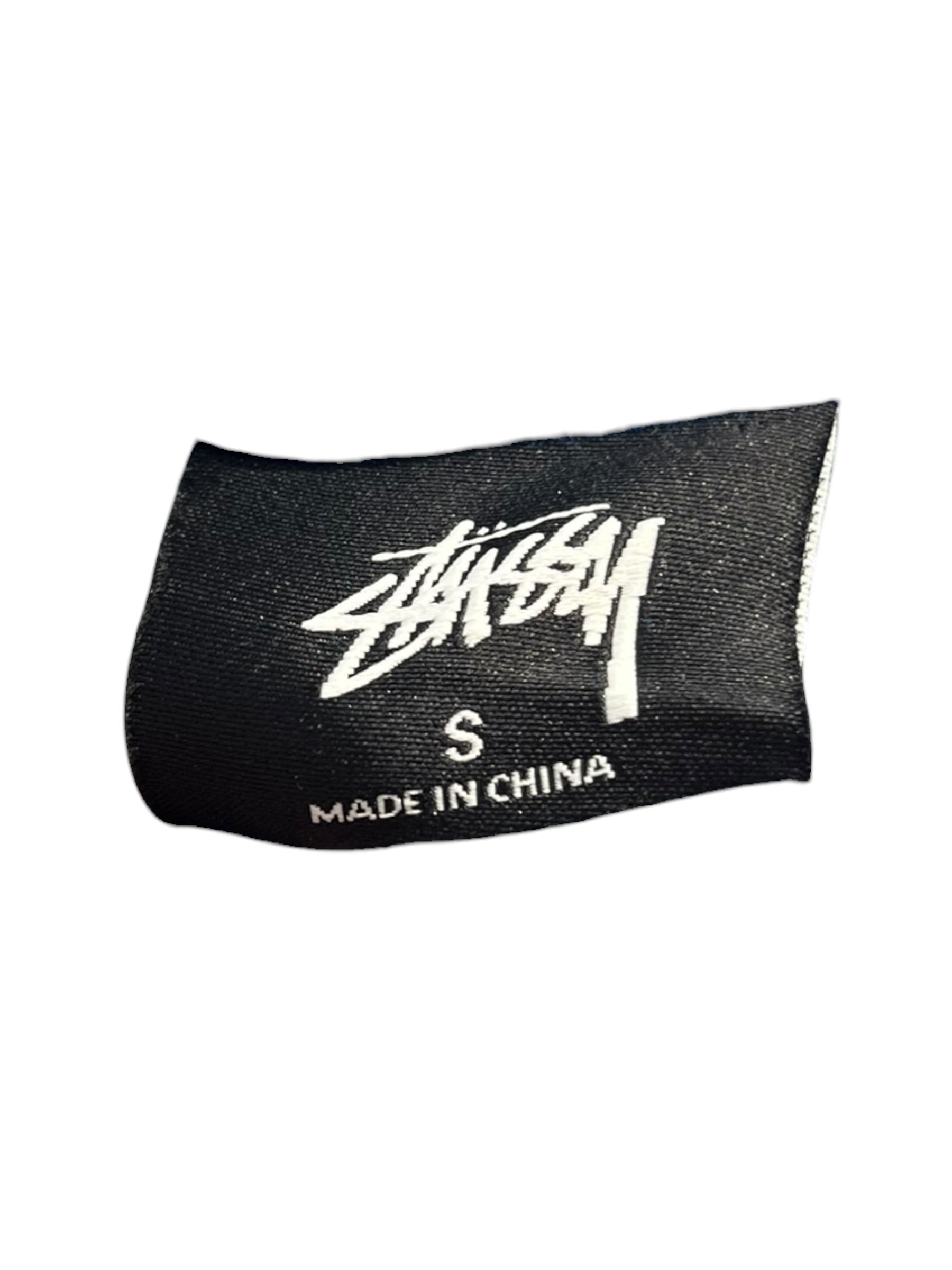 STUSSY/Hoodie/S/Graphic/Cotton/BLU/back white logo zip up view 3