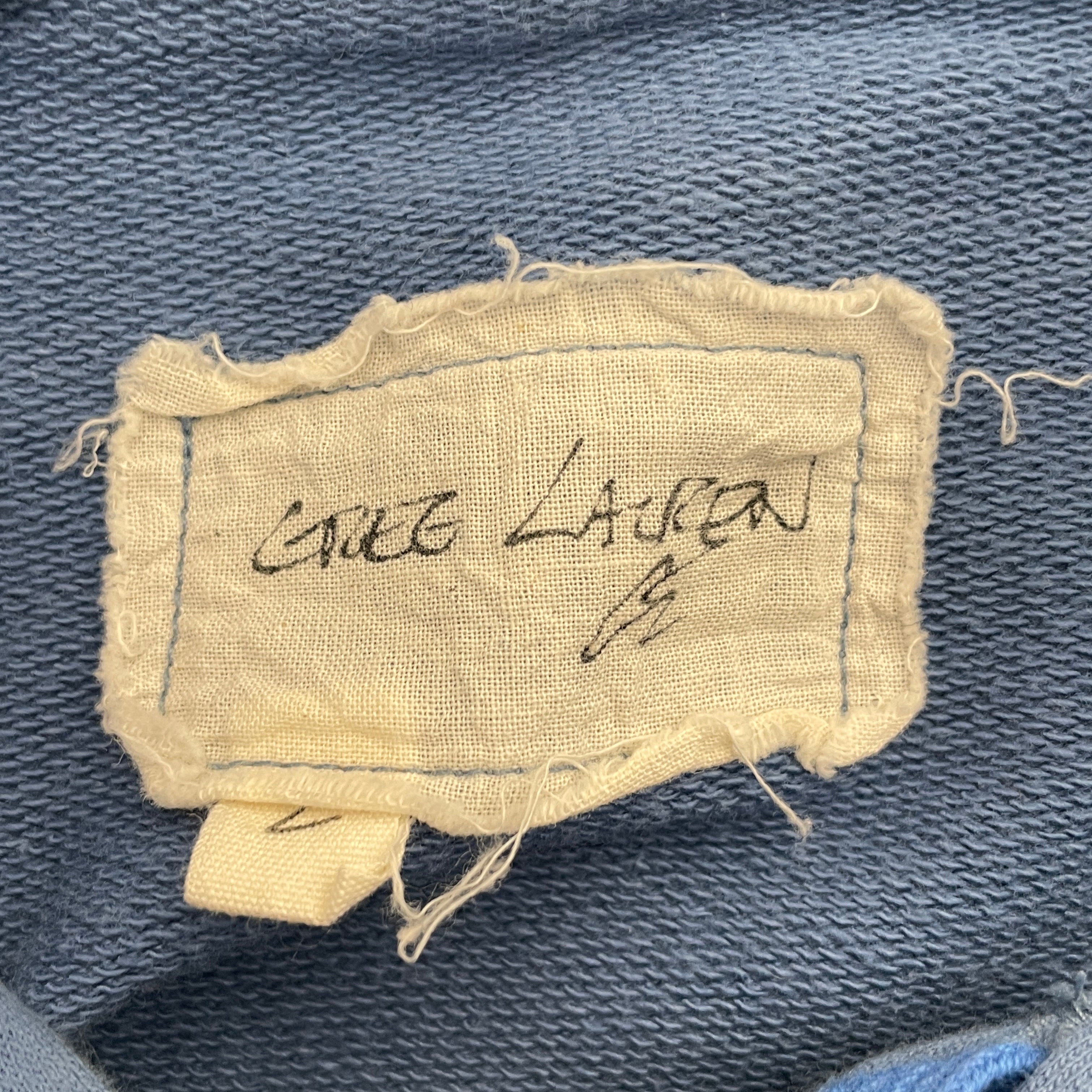 GREG LAUREN/Hoodie/3/Graphic/Cotton/BLU/NAVAJO view 3