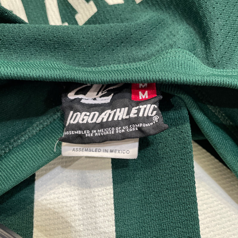 LOGO ATHLETIC/LS T-Shirt/M/Polyester/GRN/Graphic/