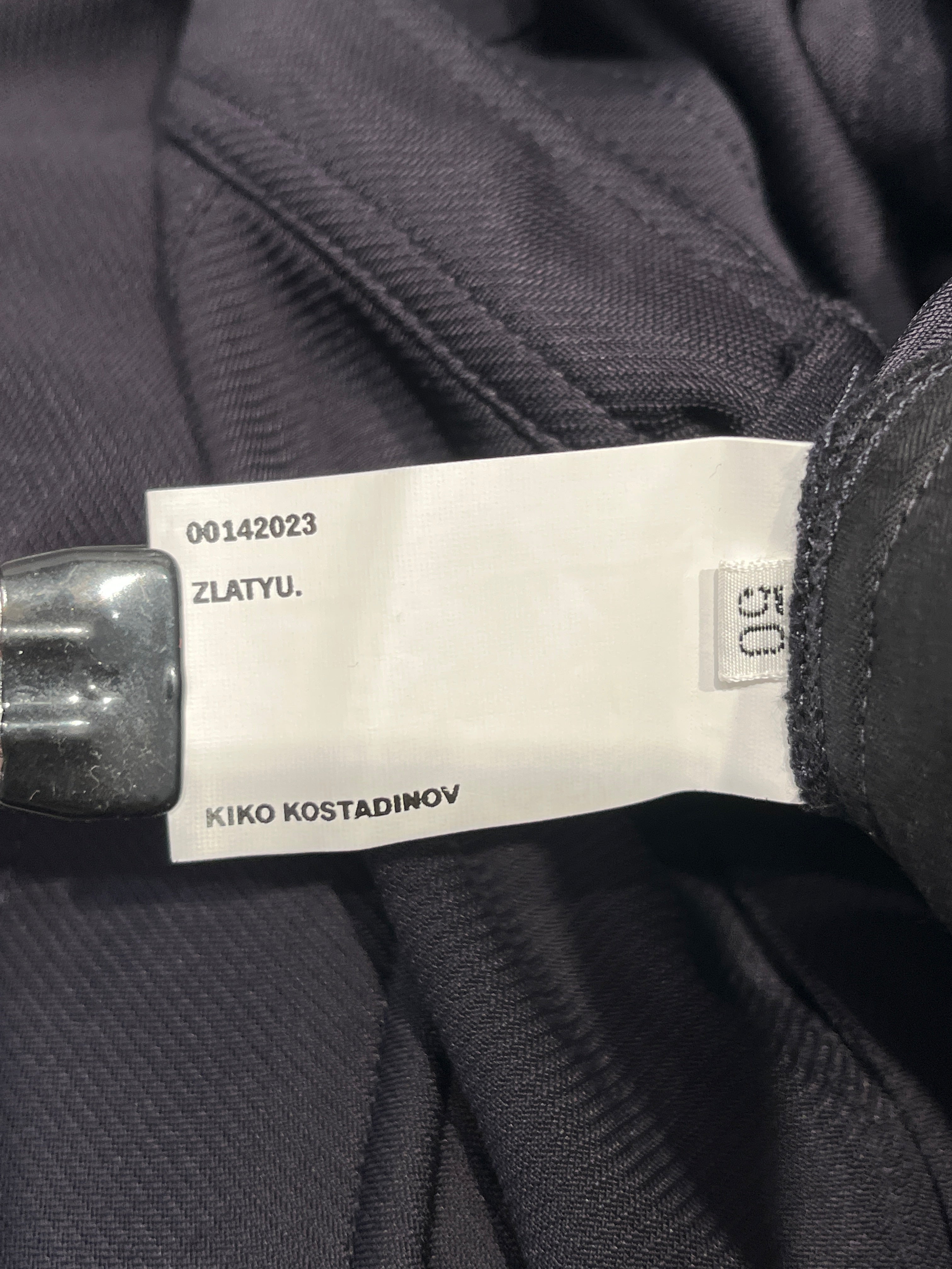 Kiko Kostadinov/Shorts/50/NVY/KREUK WIDE SHORTS view 4