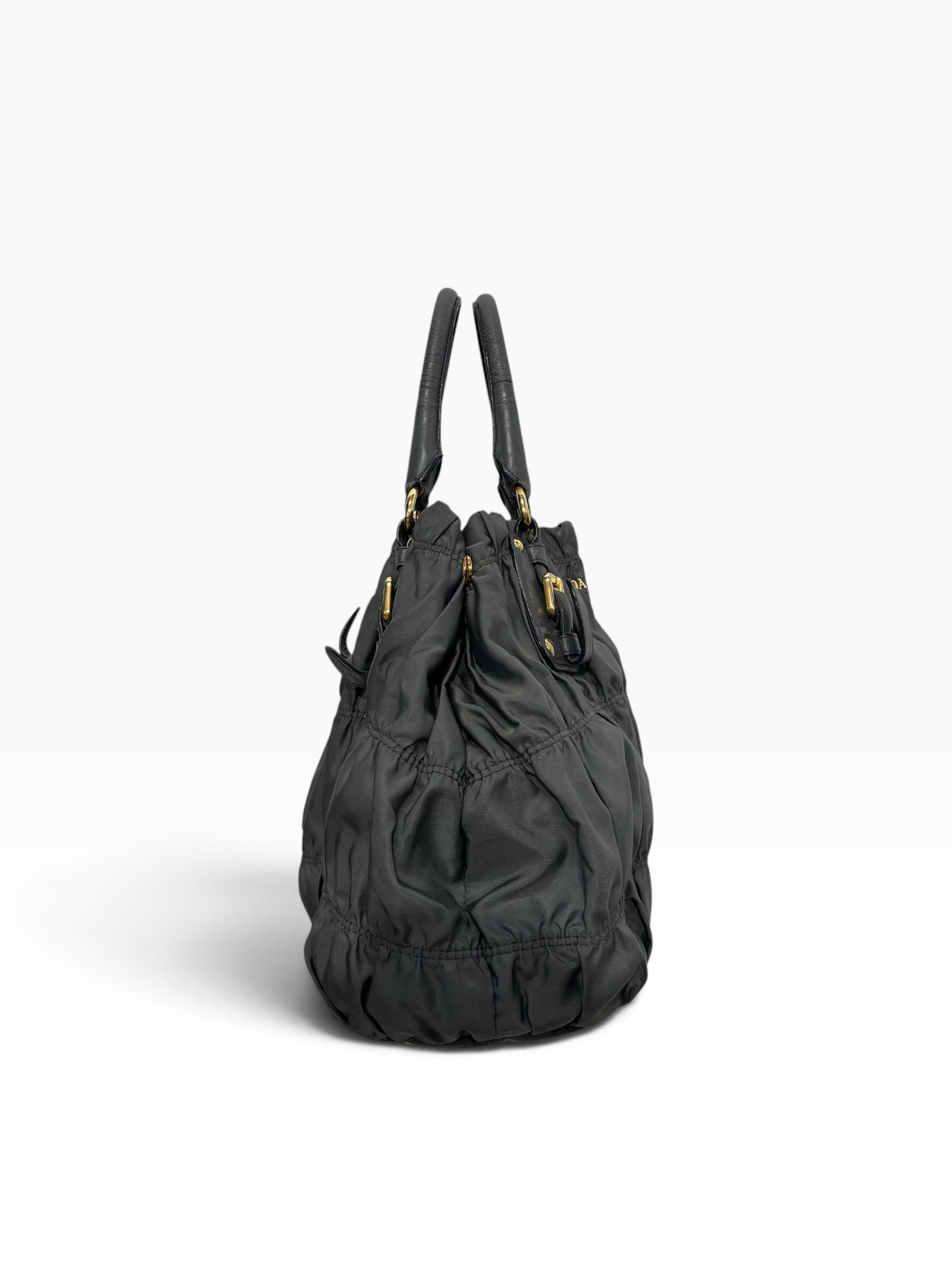 PRADA/Tote Bag/Nylon/GRY/TESSUTO TOTE view 4