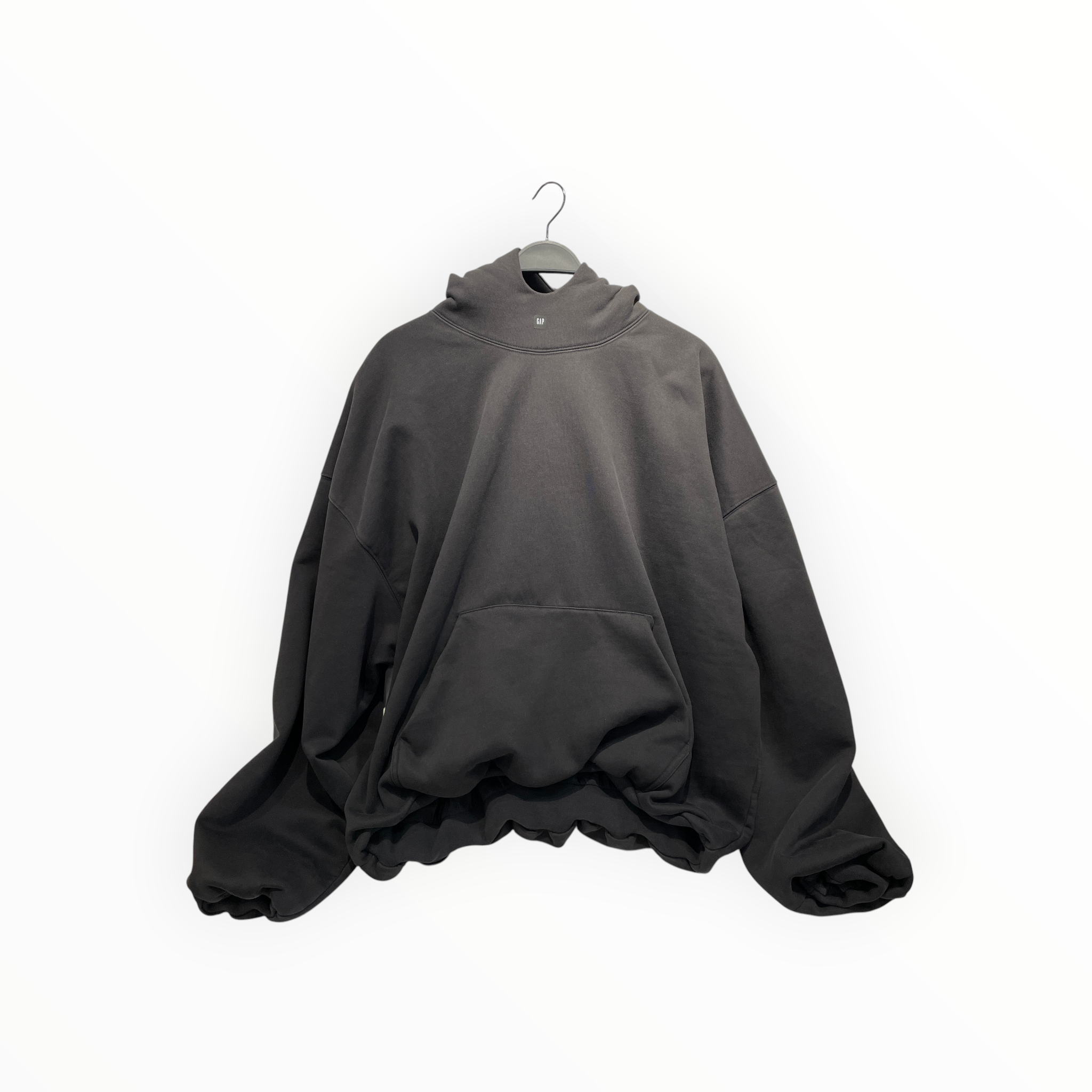 YEEZY GAP ENGINEERED BY BALENCIAGA/Hoodie/L/Cotton/GRY/Oversize/Double Lined view 1