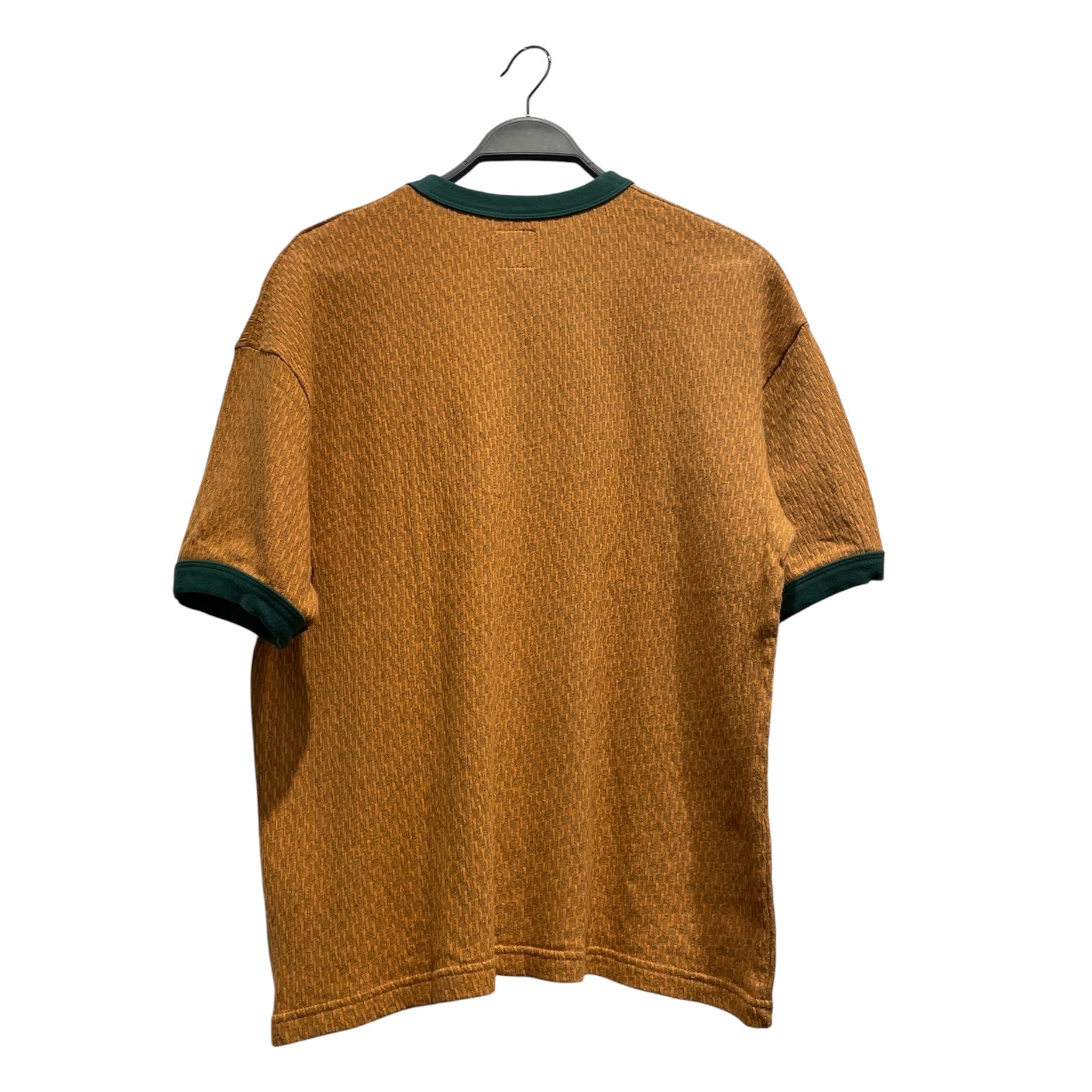 Brain Dead/T-Shirt/L/ORN/Green neck rib view 2