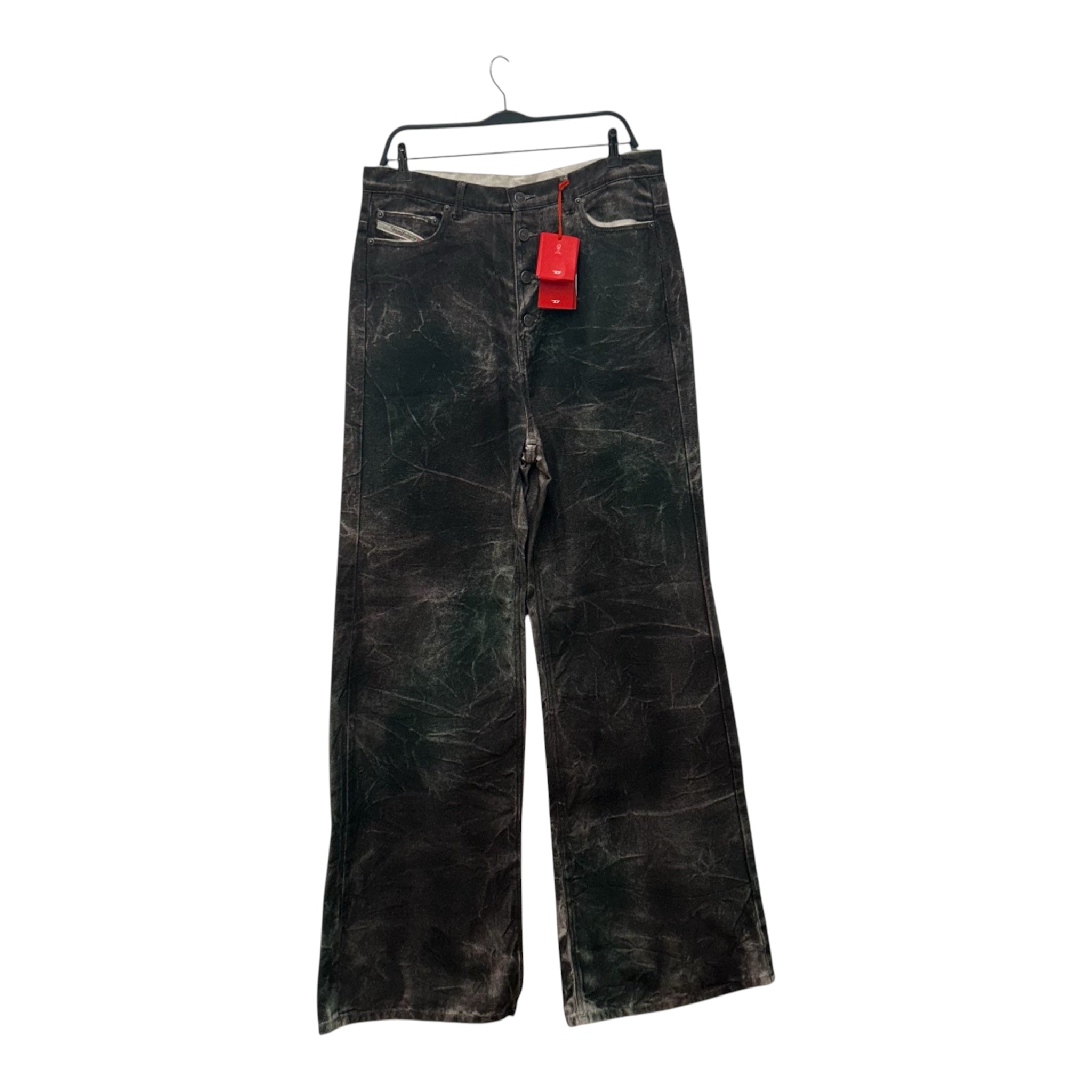 DIESEL/Thug Club/Pants/52/Cotton/GRY/All Over Print/ view 1