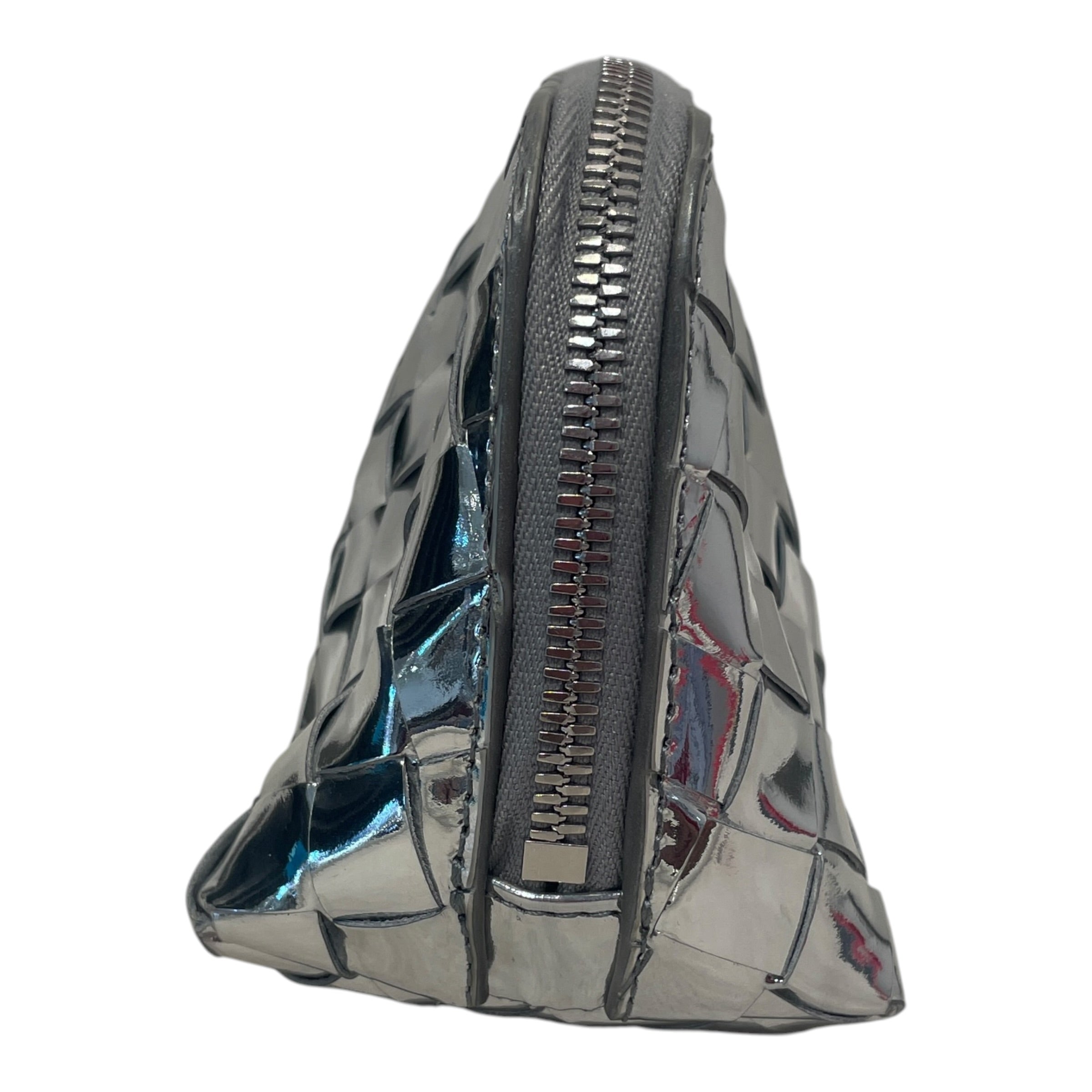 BOTTEGA VENETA/Pouch/Leather/SLV/Cosmetic Case view 4