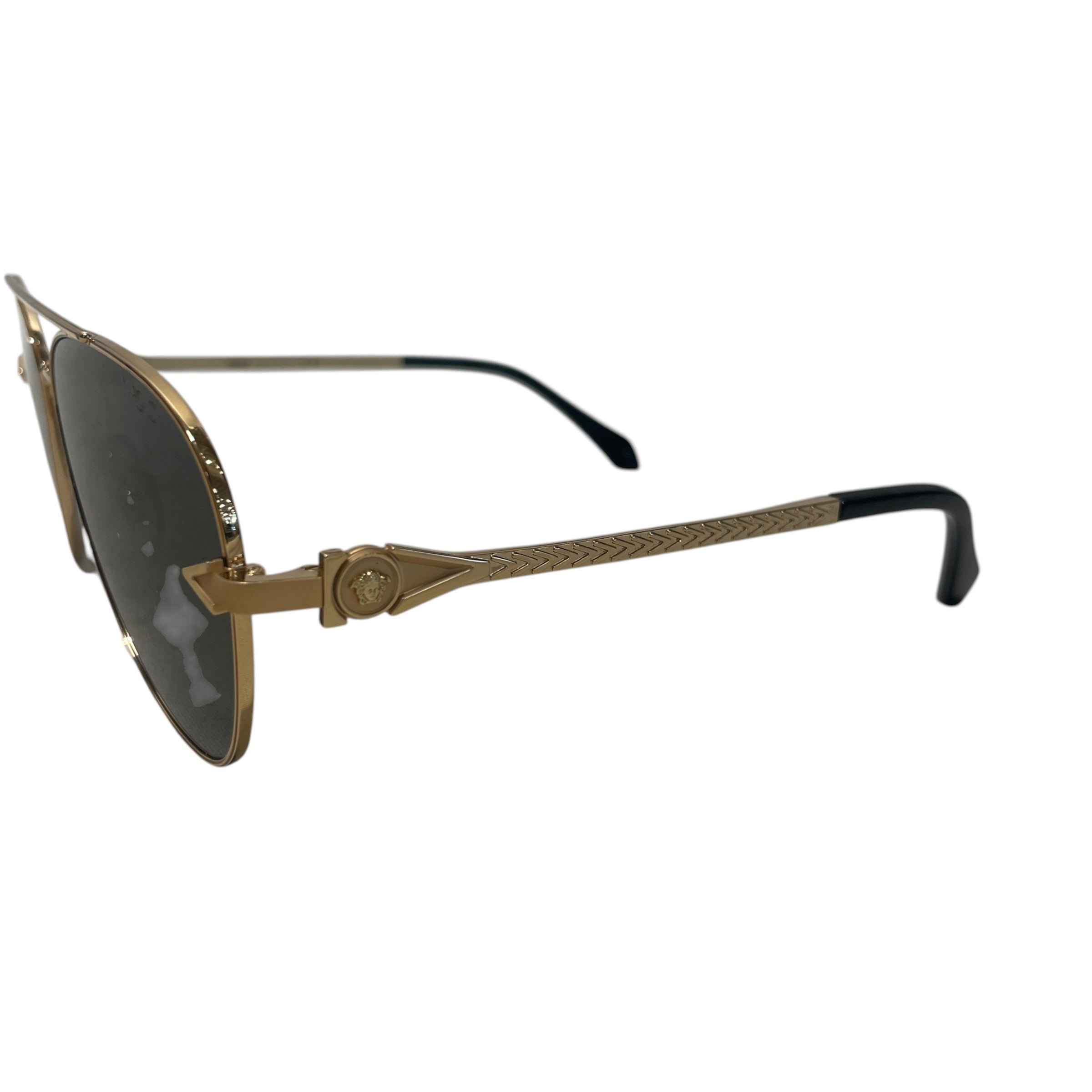 VERSACE/Sunglasses/Celluloid/GLD/M's/ view 2