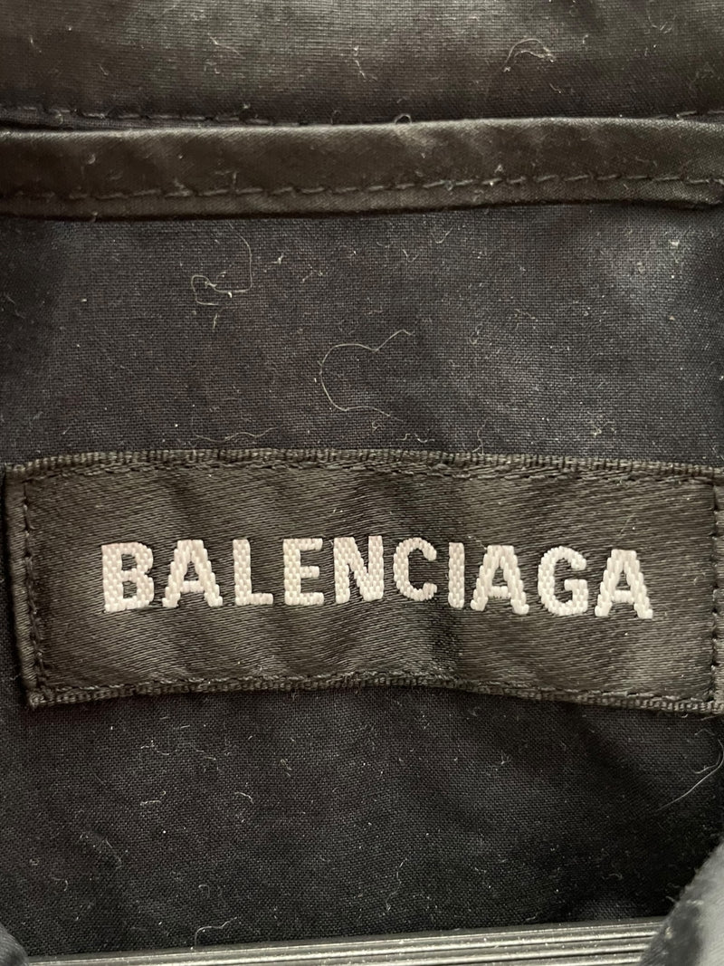 BALENCIAGA/Windbreaker/50/Nylon/BLK/Monogram/DOUBLE B TRACK TOP TIM30