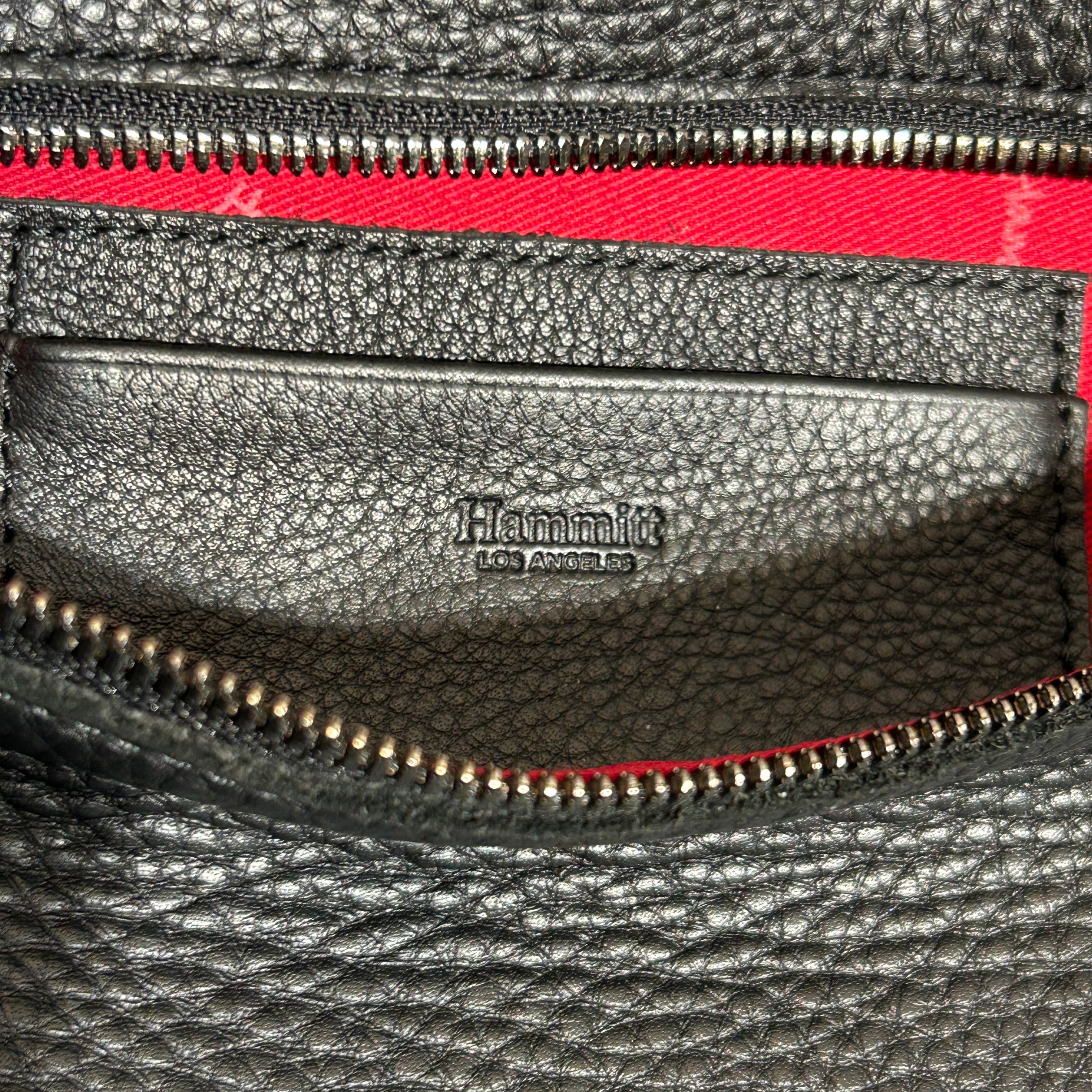 Hammitt/Cross Body Bag/Leather/BLK/VIP Montana Shoulder Bag view 5