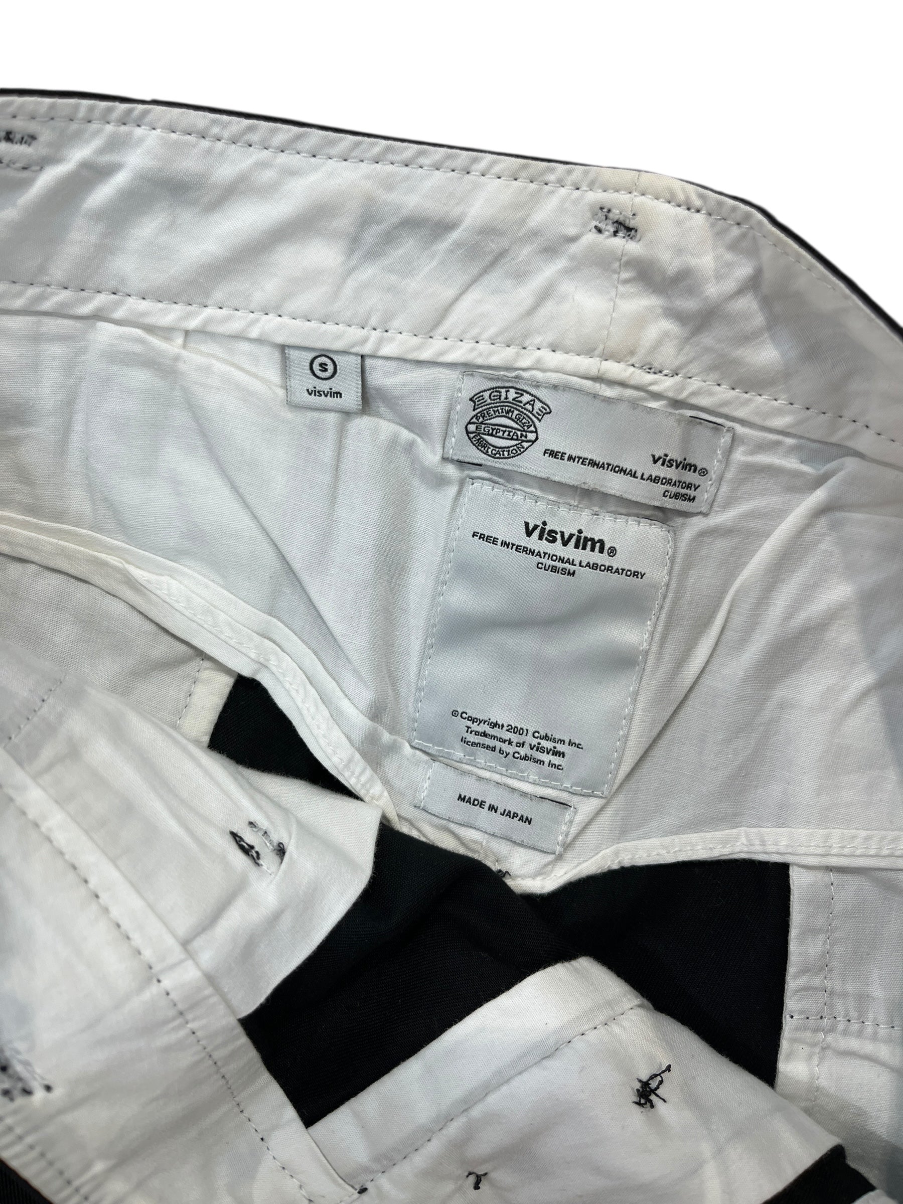 visvim/Cropped Pants/S/Cotton/BLK/ view 3