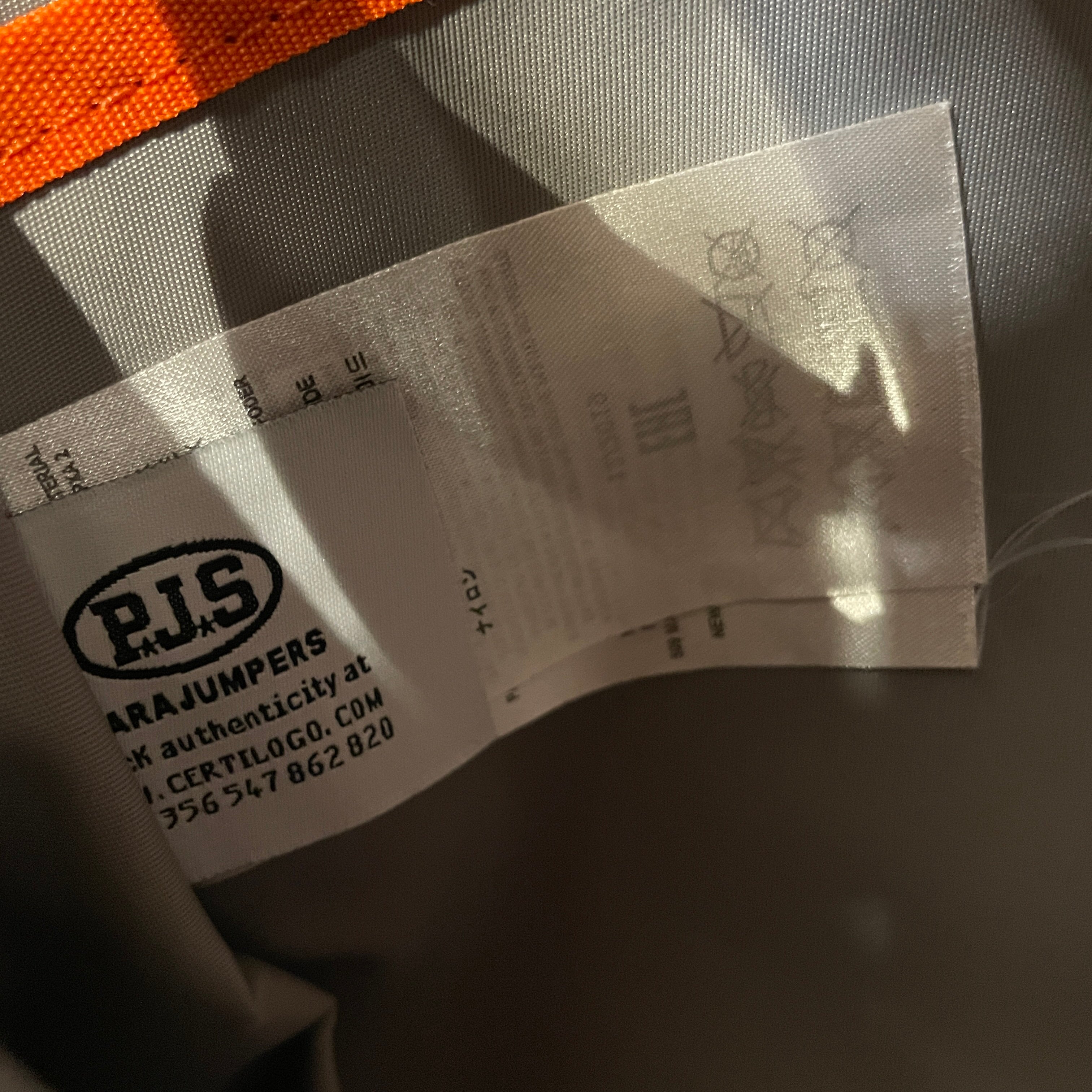 PARAJUMPERS/Bag/Cotton/BLK/ORANGESTITCHING view 5