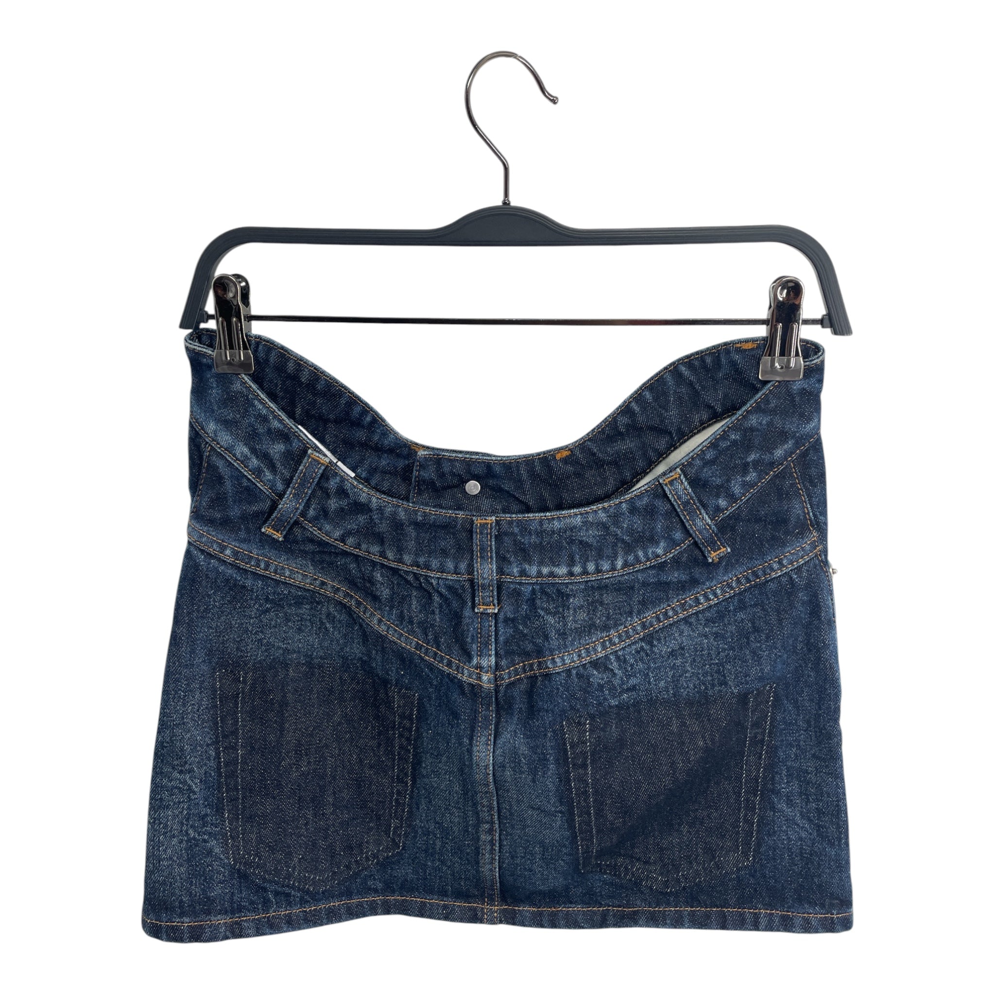 Jean Paul Gaultier/Skirt/26/Denim/NVY/Mini Length/THE CURVED WAIST MINI view 2