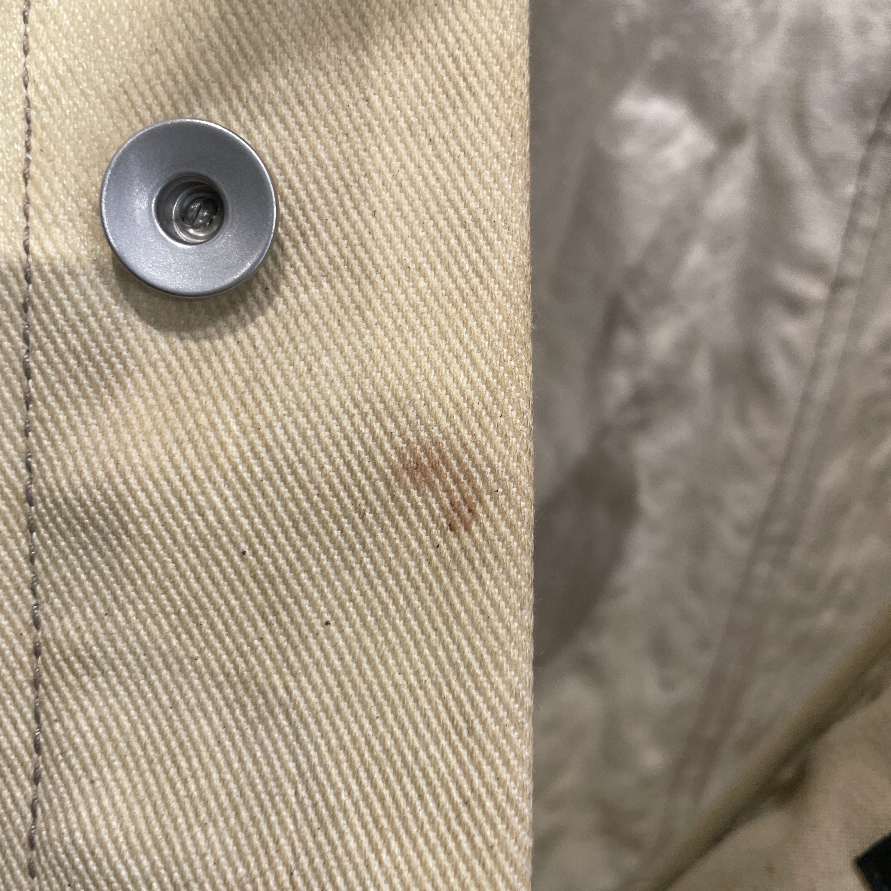 RICK OWENS DRKSHDW/Denim Jkt/XL/Cotton/BEG/JUMBO WORK JACKET view 8