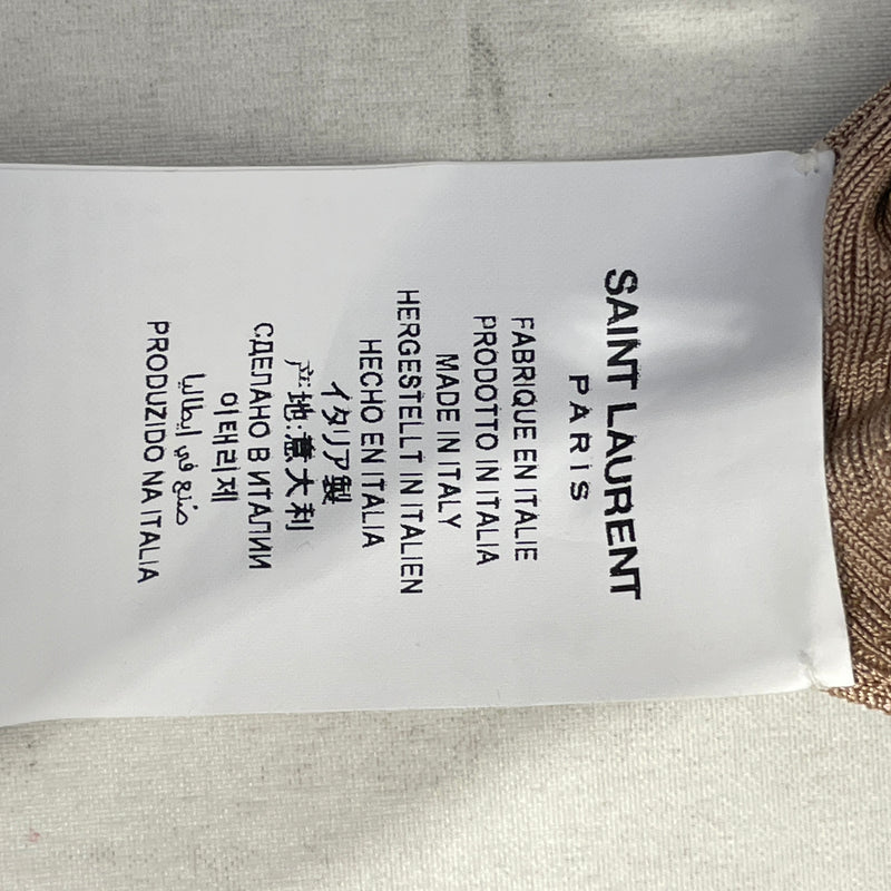 SAINT LAURENT/Shorts/XS/BEG/BIKER SHORTS