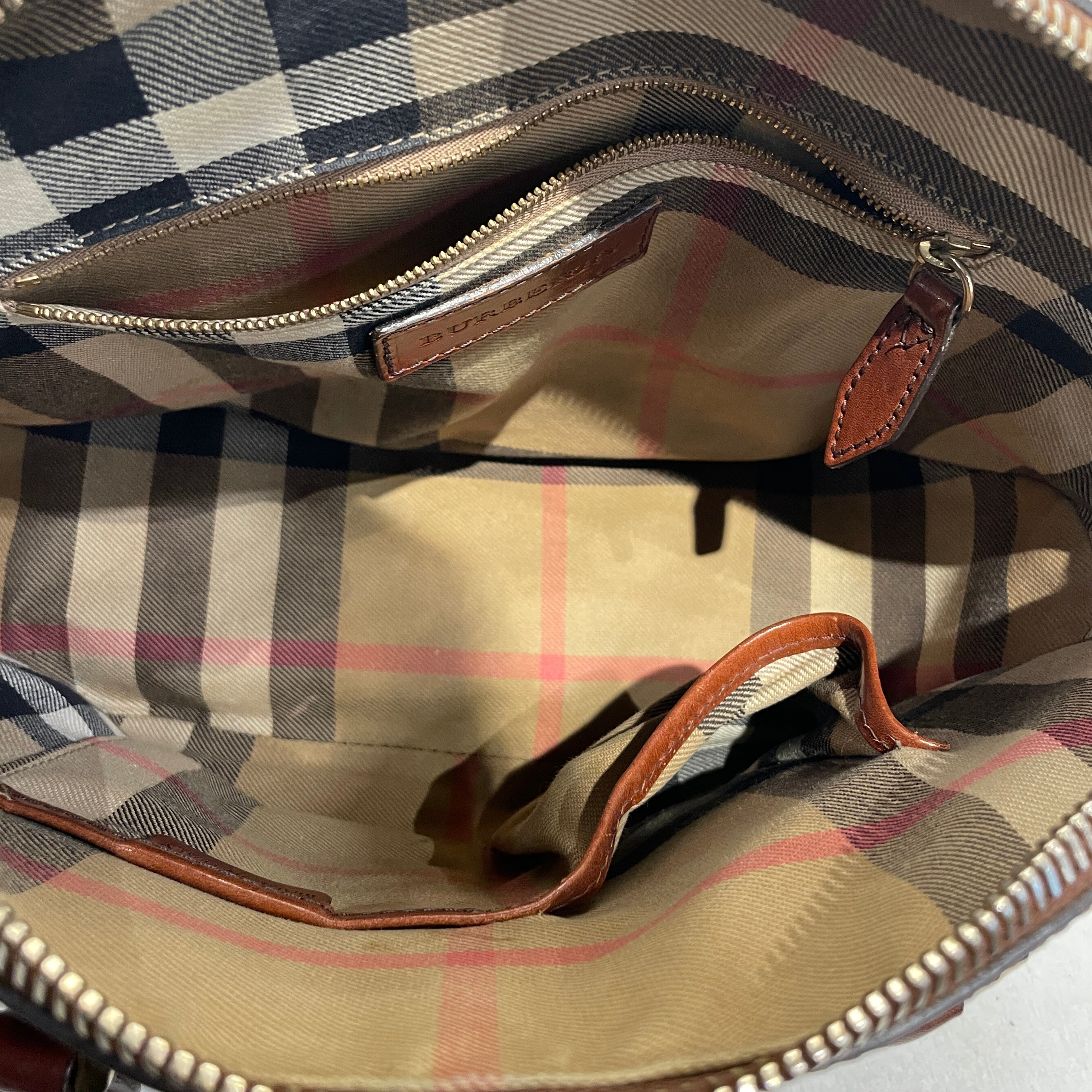 BURBERRY/Hand Bag/Leather/CML/ORCHAD BAG view 4