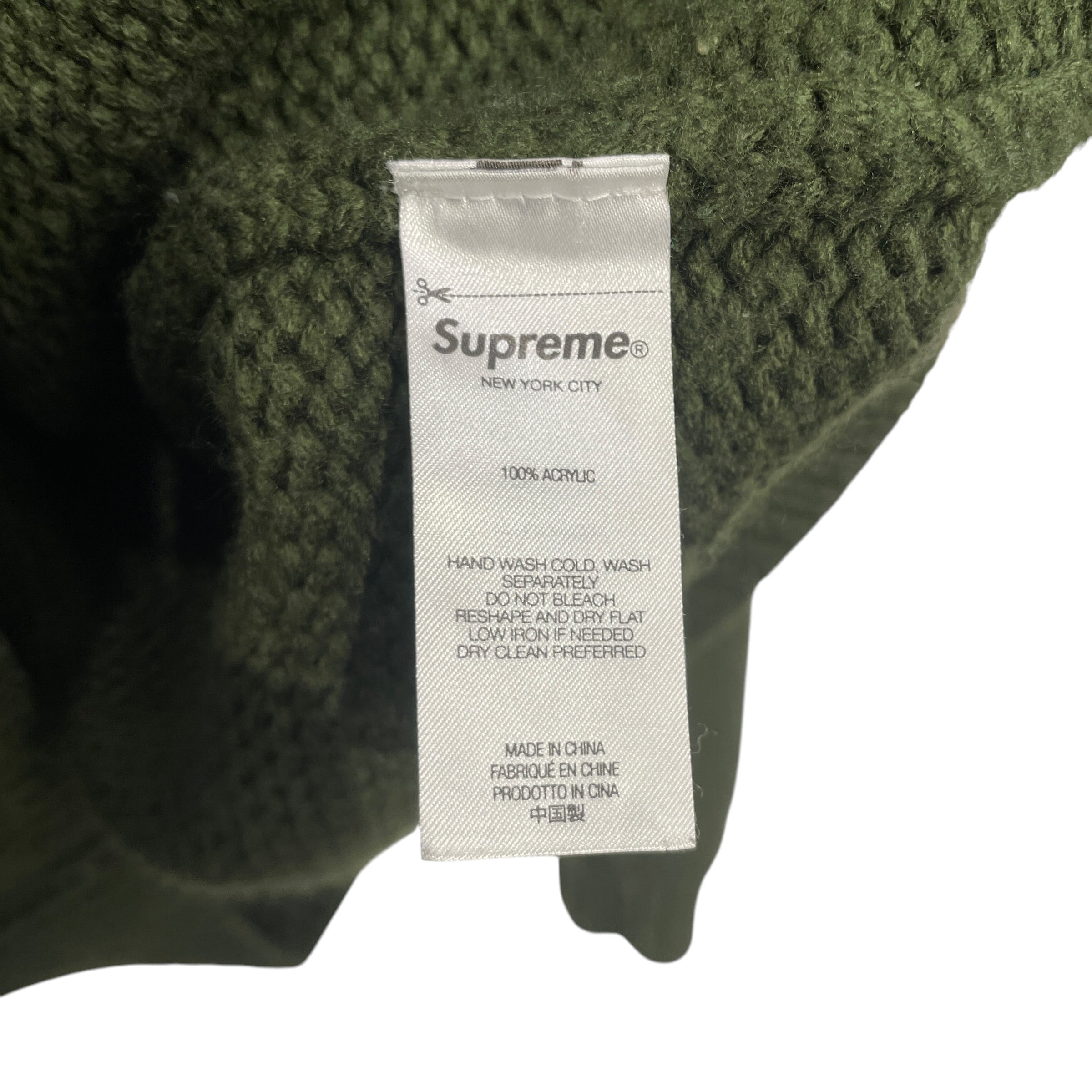 Supreme/Sweater/M/Graphic/Polyester/GRN/STARS ACROSS CHEST view 4