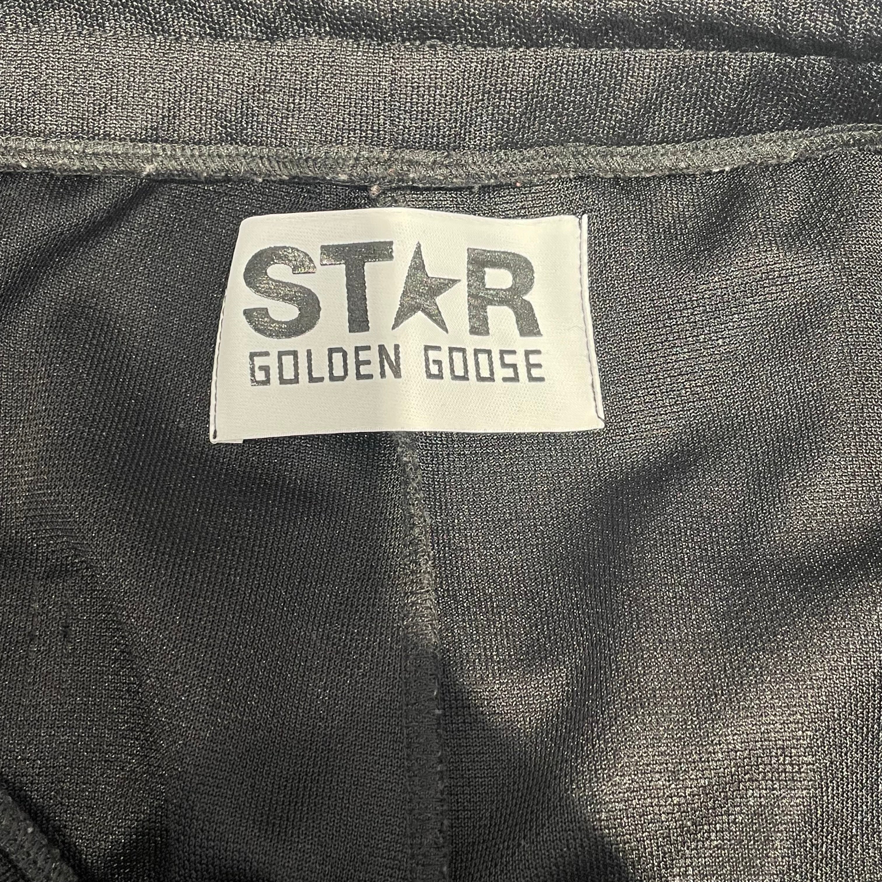 GOLDEN GOOSE/Pants/L/Cotton/BLK/Dorotea star track view 3