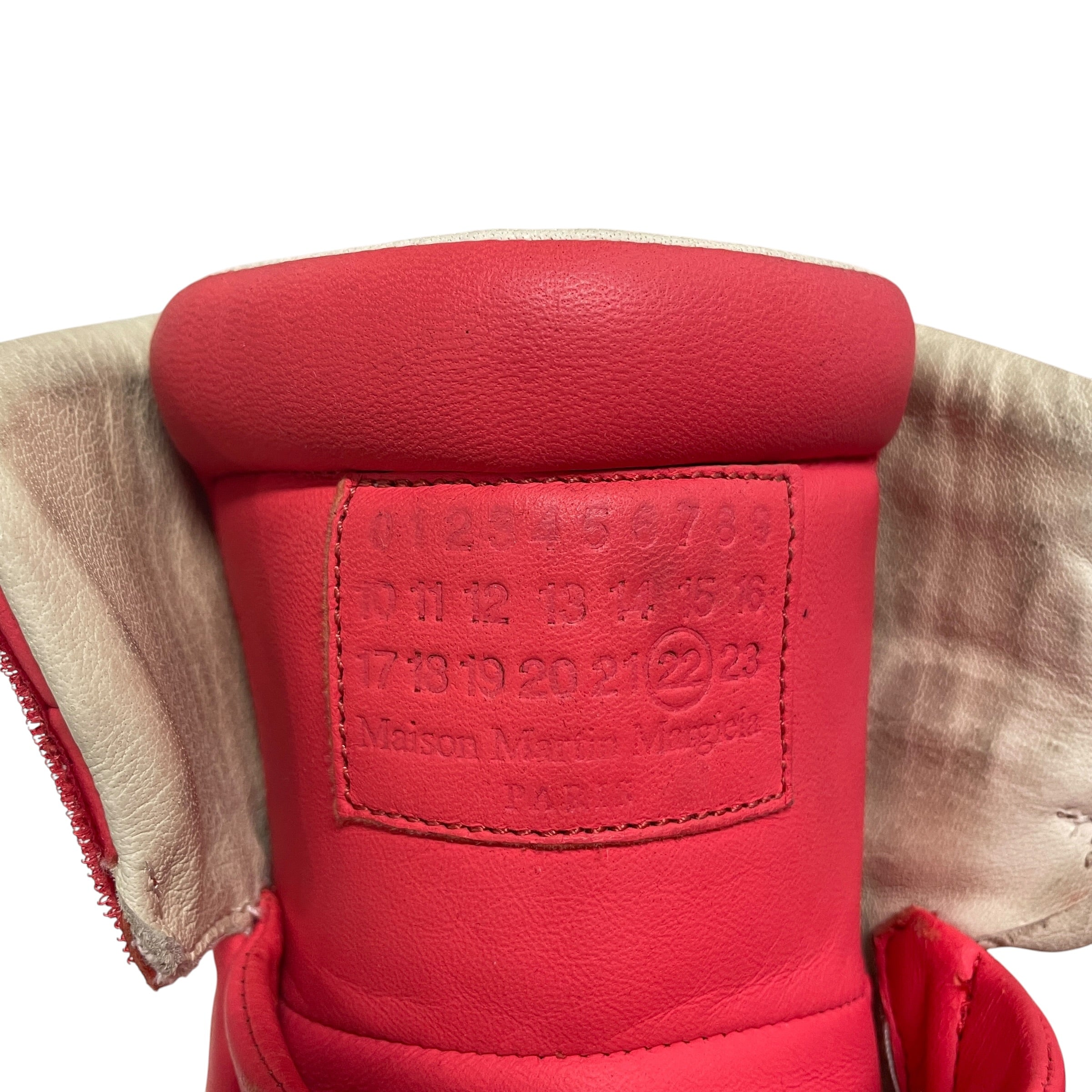 Maison Martin Margiela/Hi-Sneakers/US 9/Leather/PNK/futures view 3