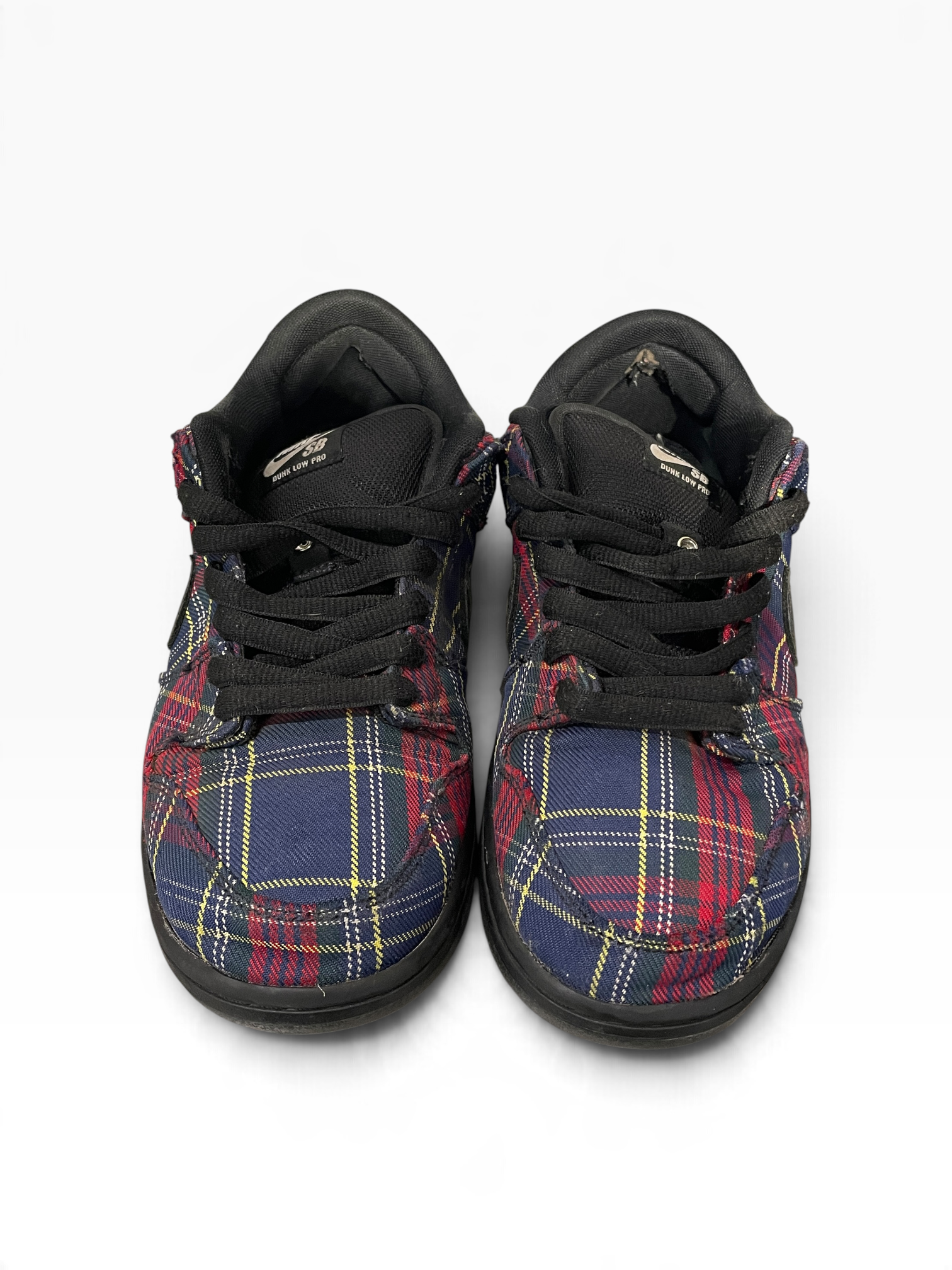 NIKE SB/Low-Sneakers/US 9.5/Plaid/Cotton/BRD/NARDWUAR SB DUNK LOW view 3