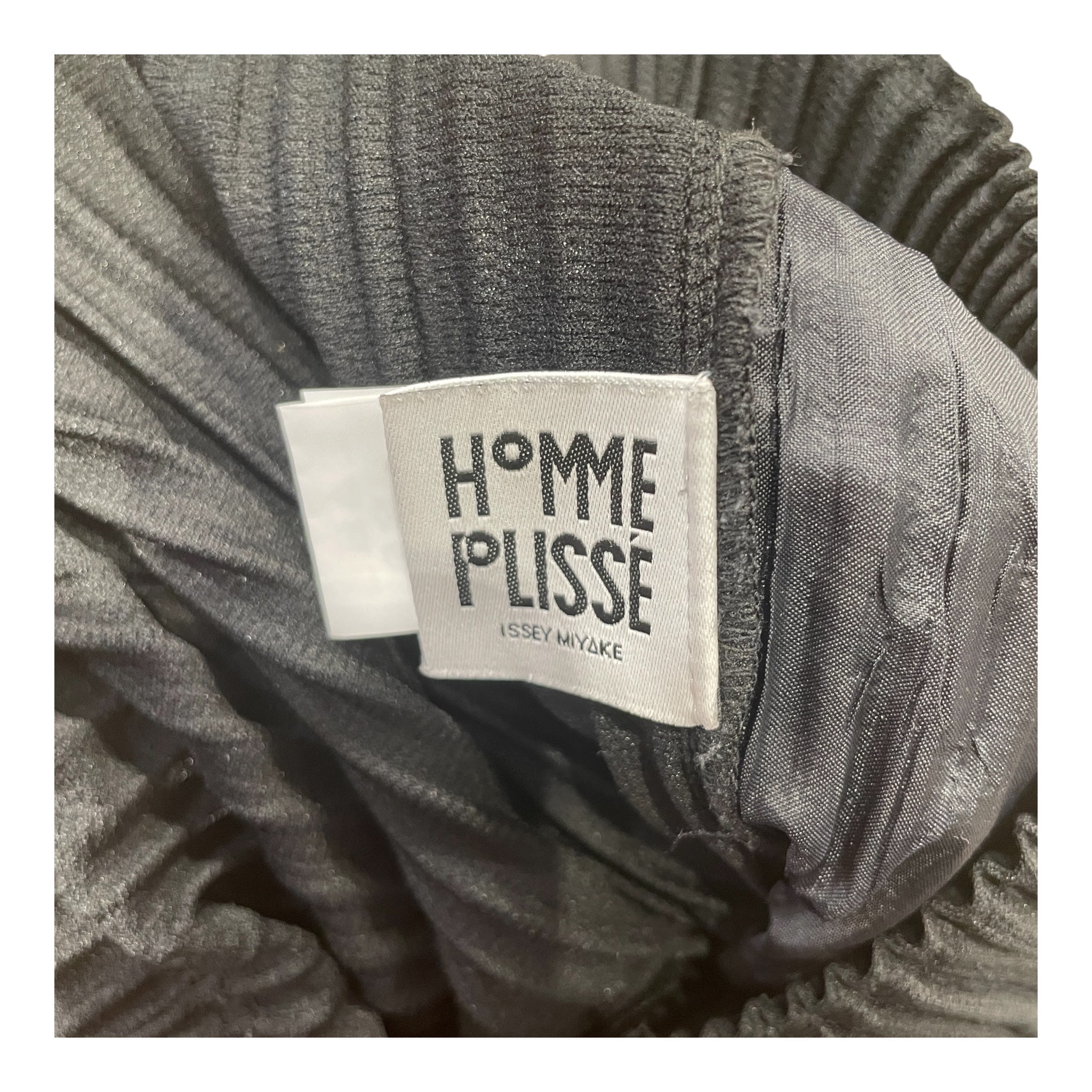 HOMME PLISSE ISSEY MIYAKE/Shorts/3/Polyester/BLK/ view 3