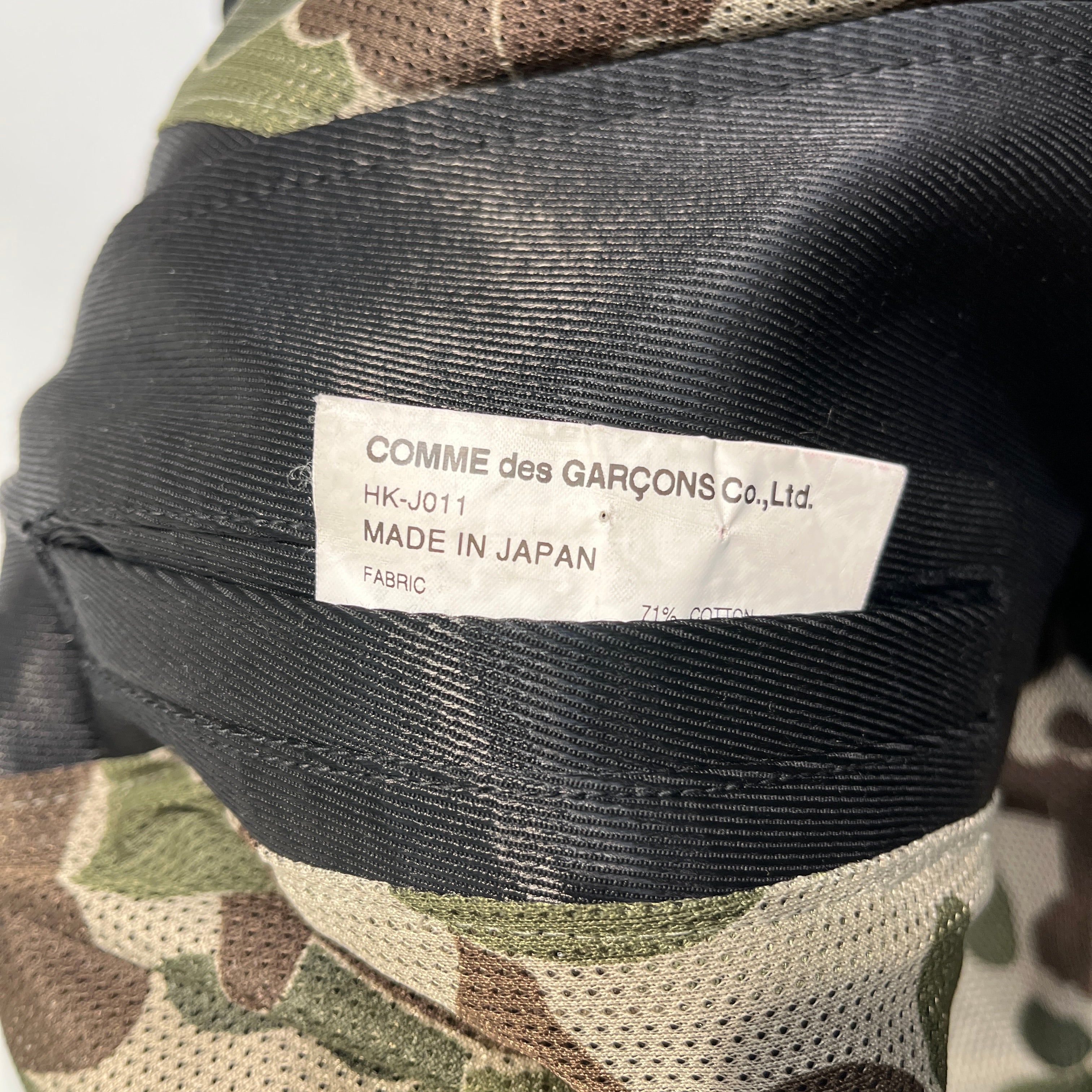 COMME des GARCONS HOMME/Leather Jkt/M/Cotton/BLK/ view 3