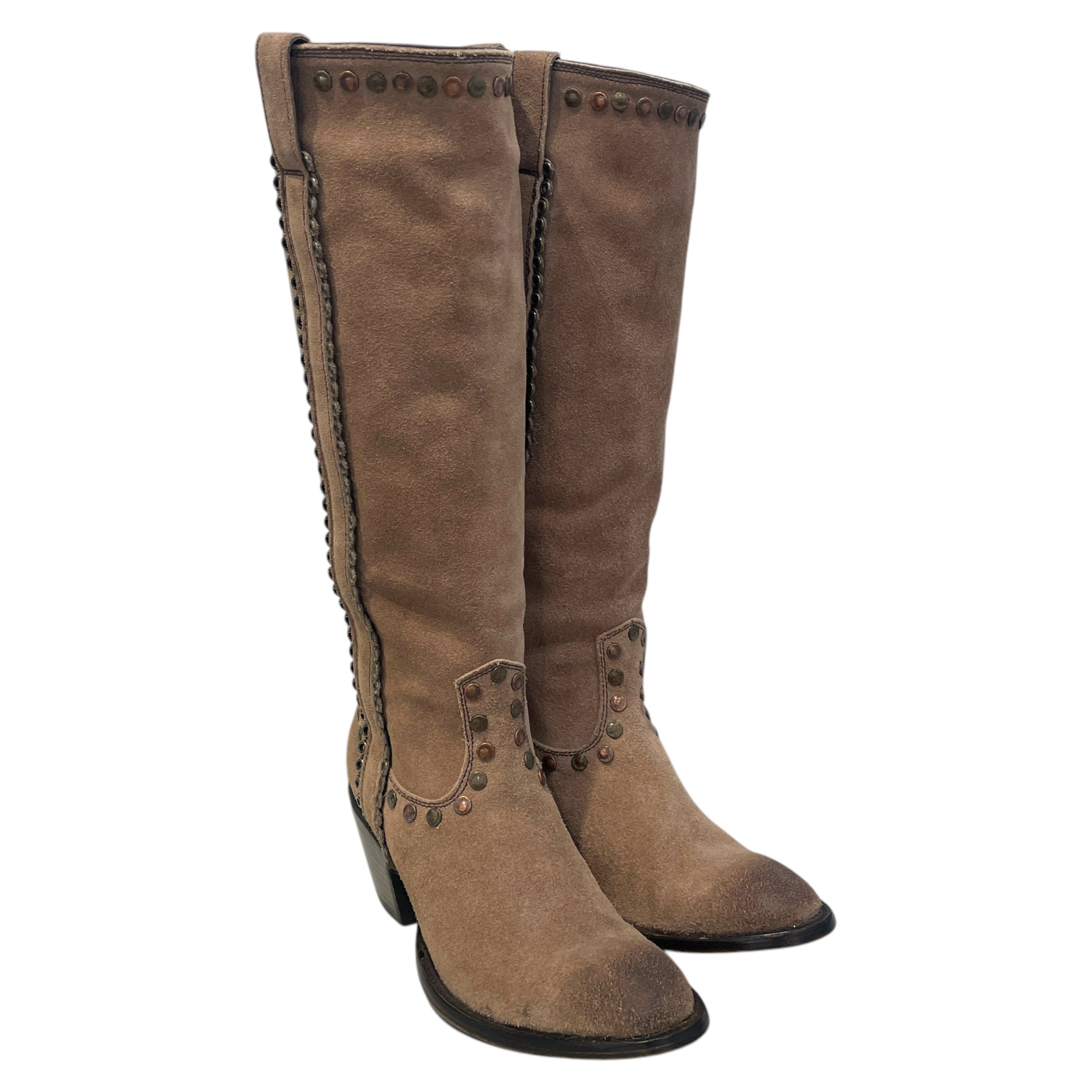 Old Gringo/Western Boots/US 8.5/Suede/BRW/Soho view 1