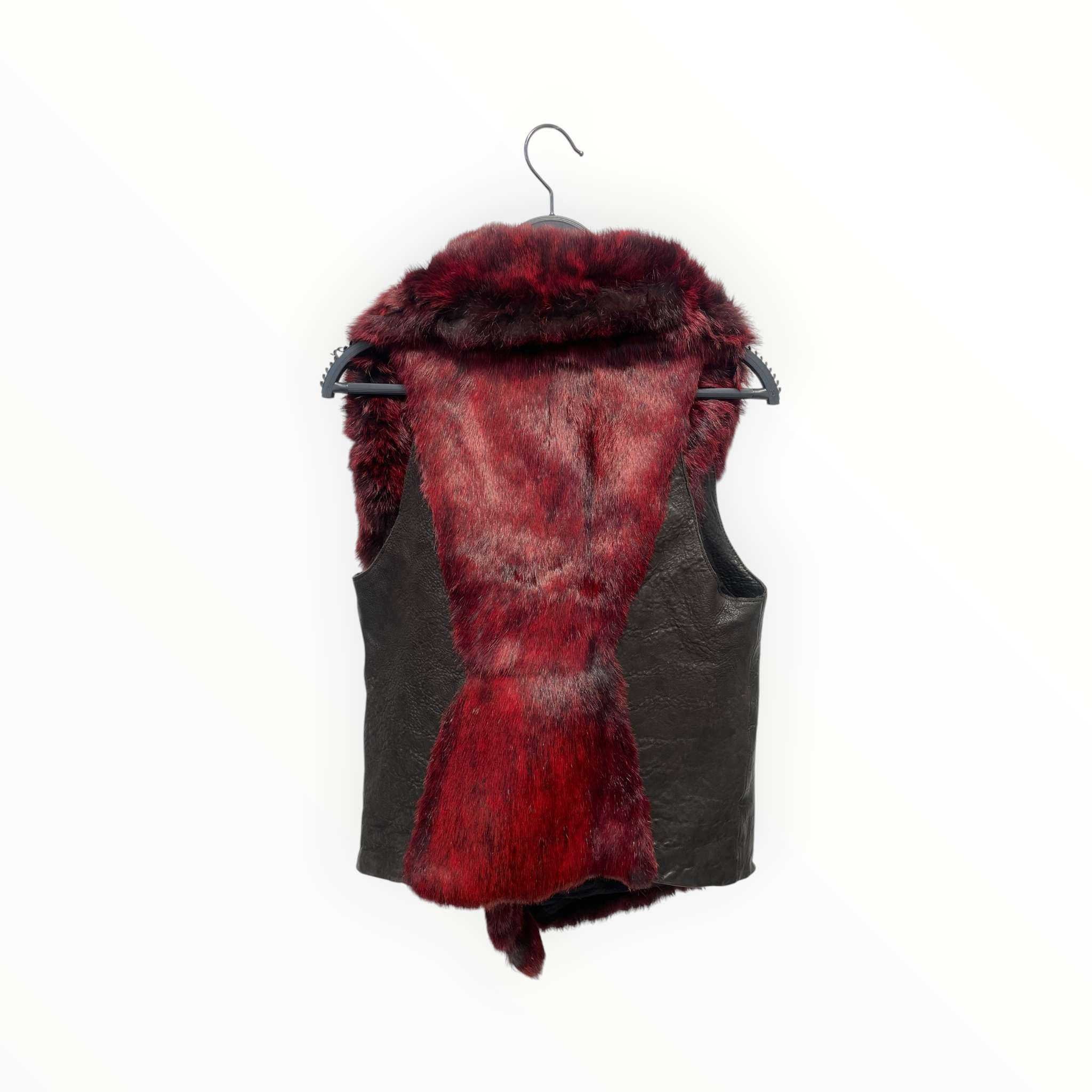 Helmut Lang/Vest/S/Fur/RED/InterMix view 2