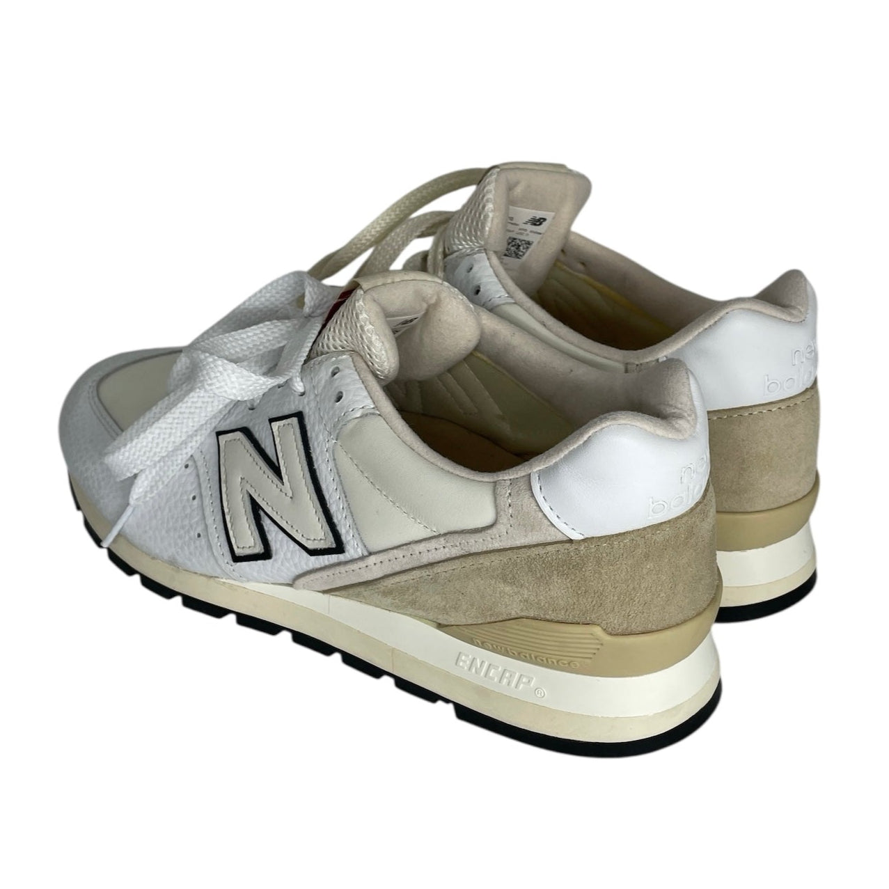AIME LEON DORE/NEW BALANCE/Low-Sneakers/US 11/Leather/WHT/1000 sneaker view 2