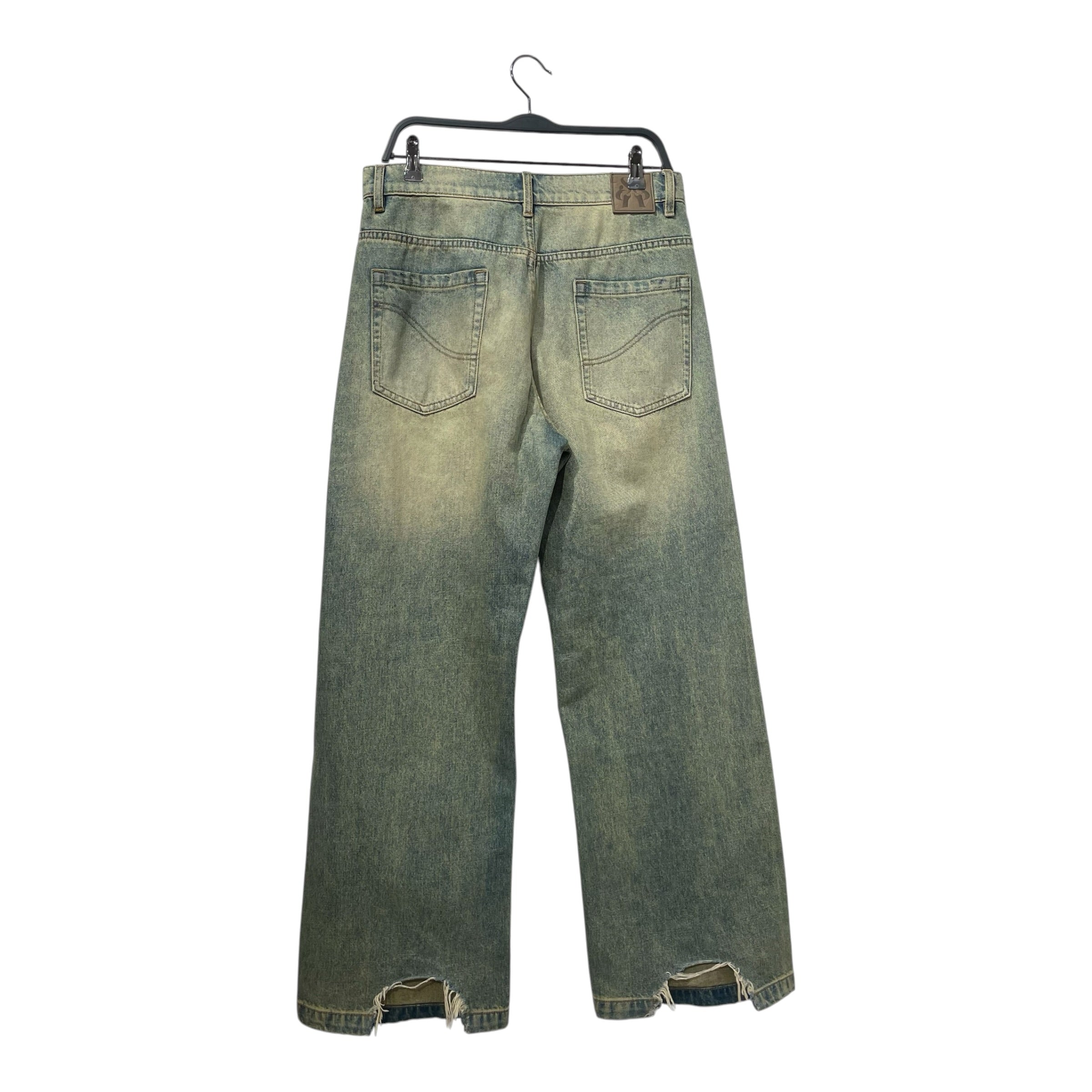 SIMPLE PROJECT/Straight Pants/L/Cotton/BLU/K23100 Mud Wash Denim view 2