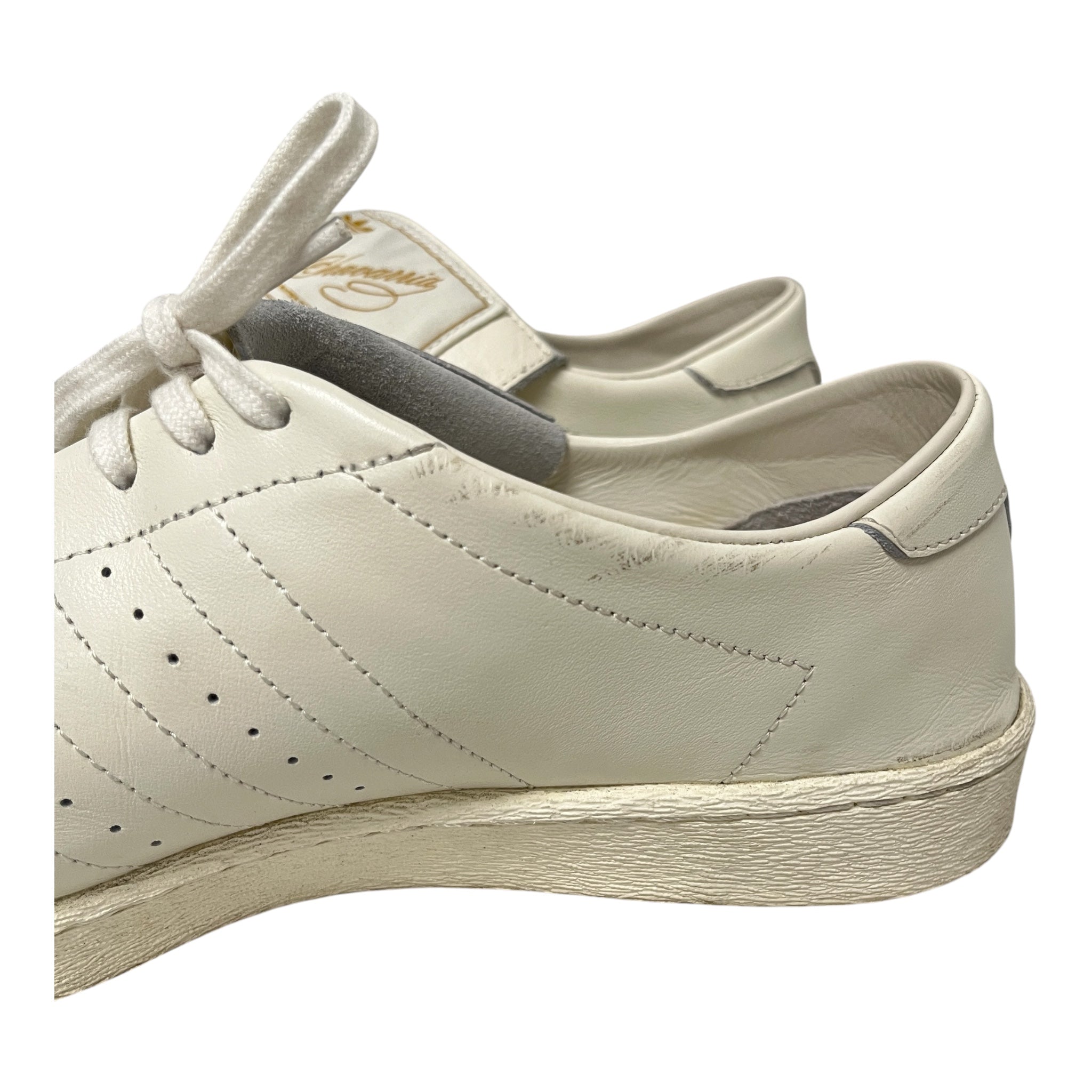 WILLY CHAVARRIA/adidas/Low-Sneakers/US 11/Faux Leather/WHT/JABBAR LO OFF WHITE/GLD view 5