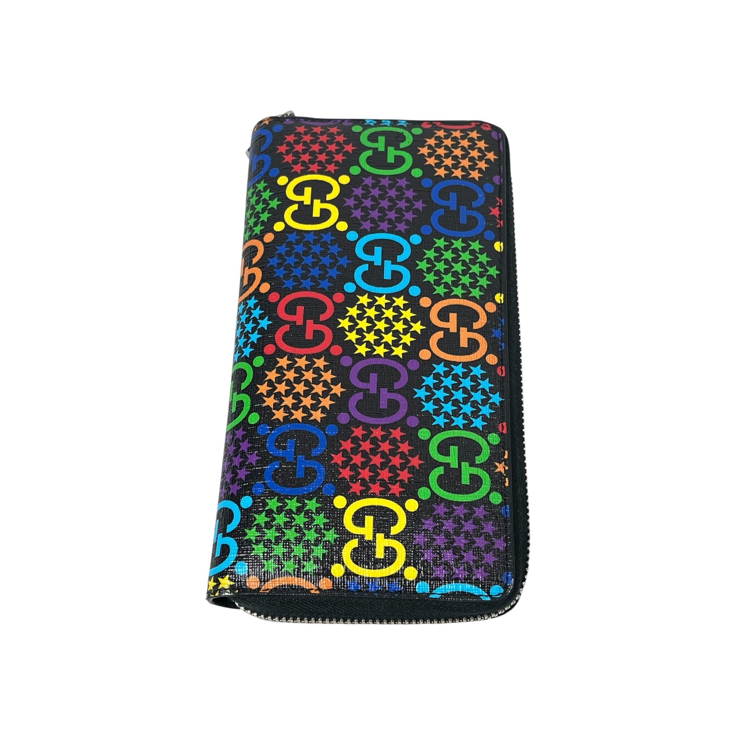 GUCCI/Long Wallet/Monogram/Leather/MLT/L's/GG PSYCHEDELIC ZIP AROUND view 6