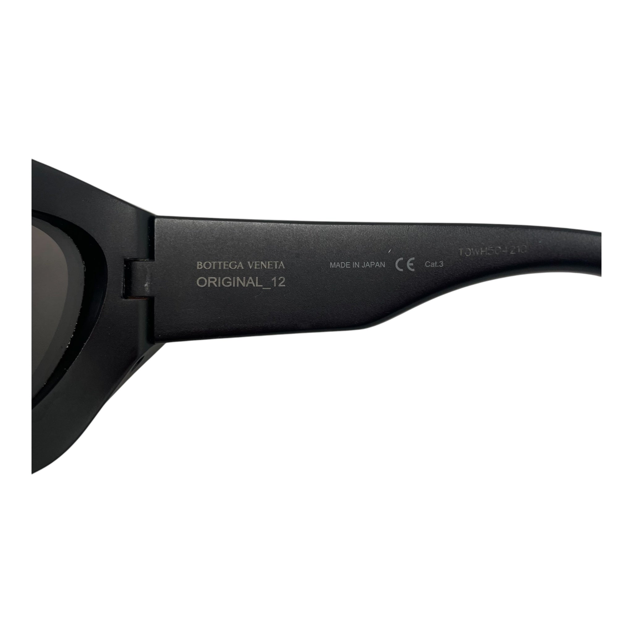 BOTTEGA VENETA/Sunglasses/Plastic/BLK/ view 3