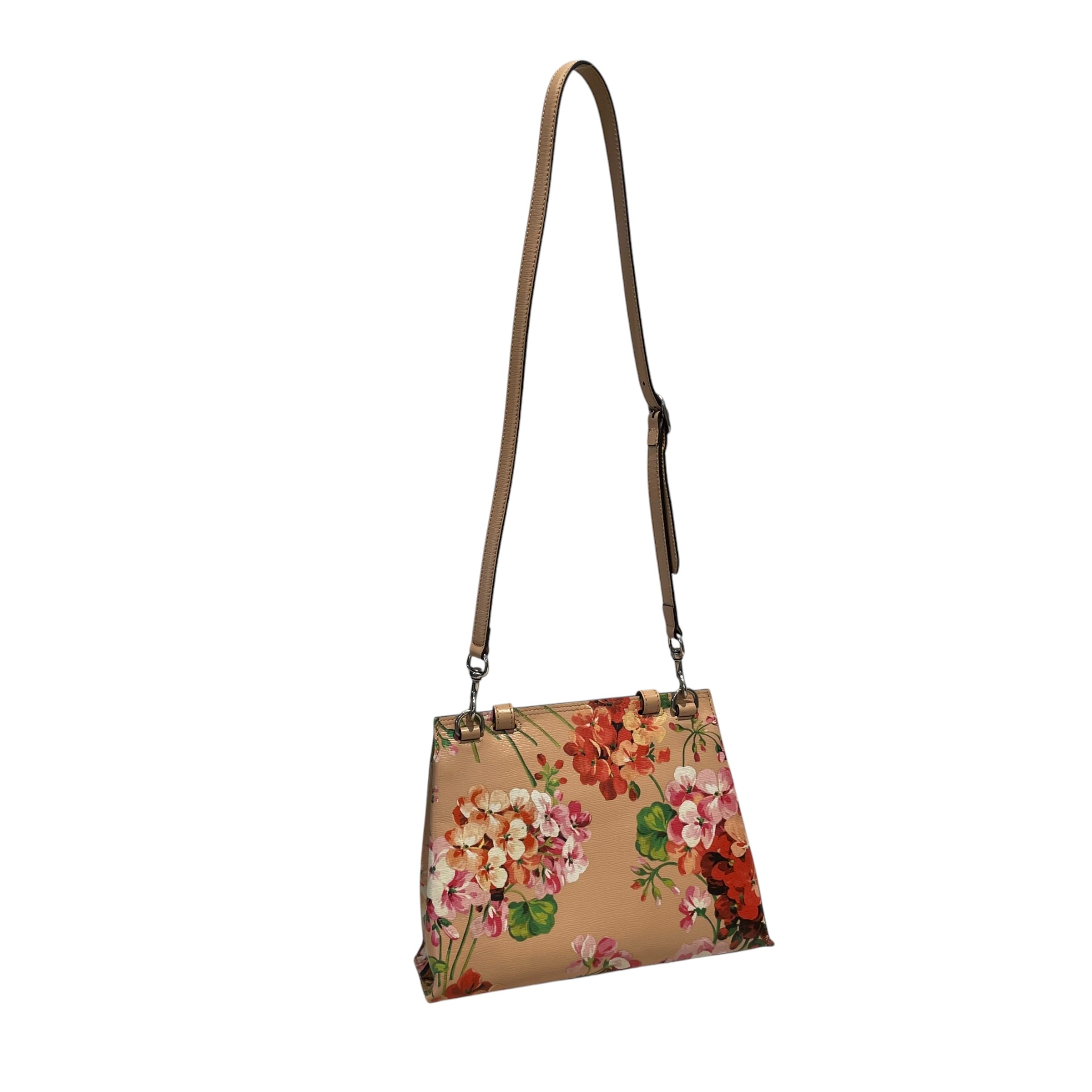 GUCCI/Cross Body Bag/Floral Pattern/Leather/MLT/bamboo blooms view 4