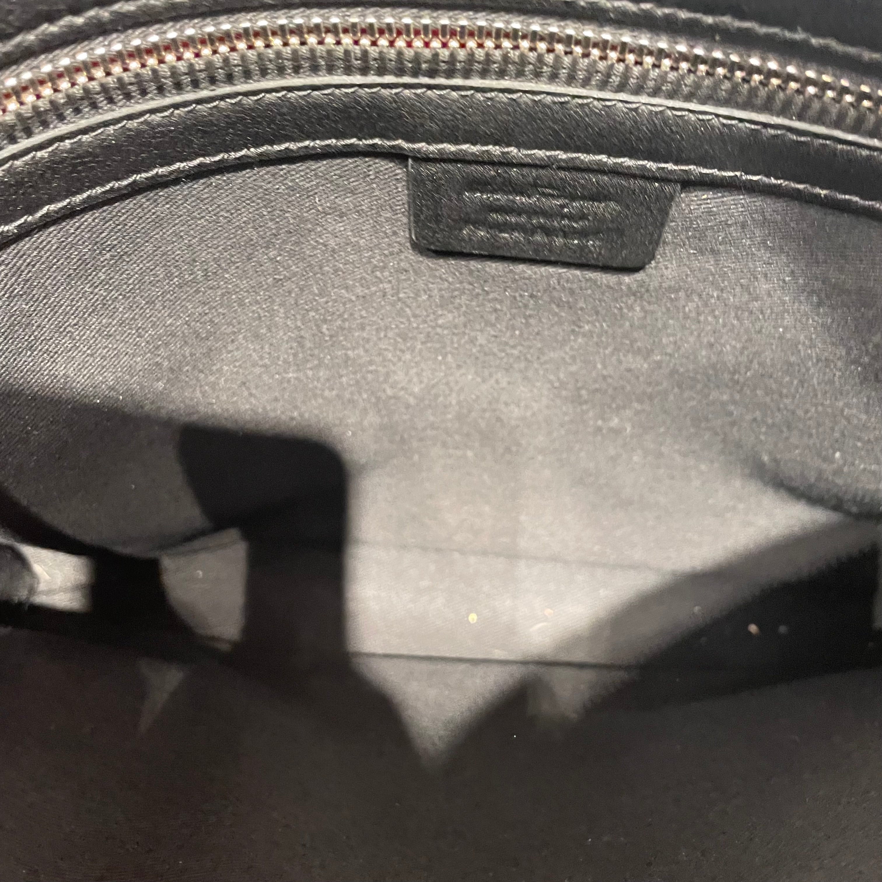 Salvatore Ferragamo/Clutch Bag/Monogram/Leather/BLK/Gancini Clutch Bag view 4