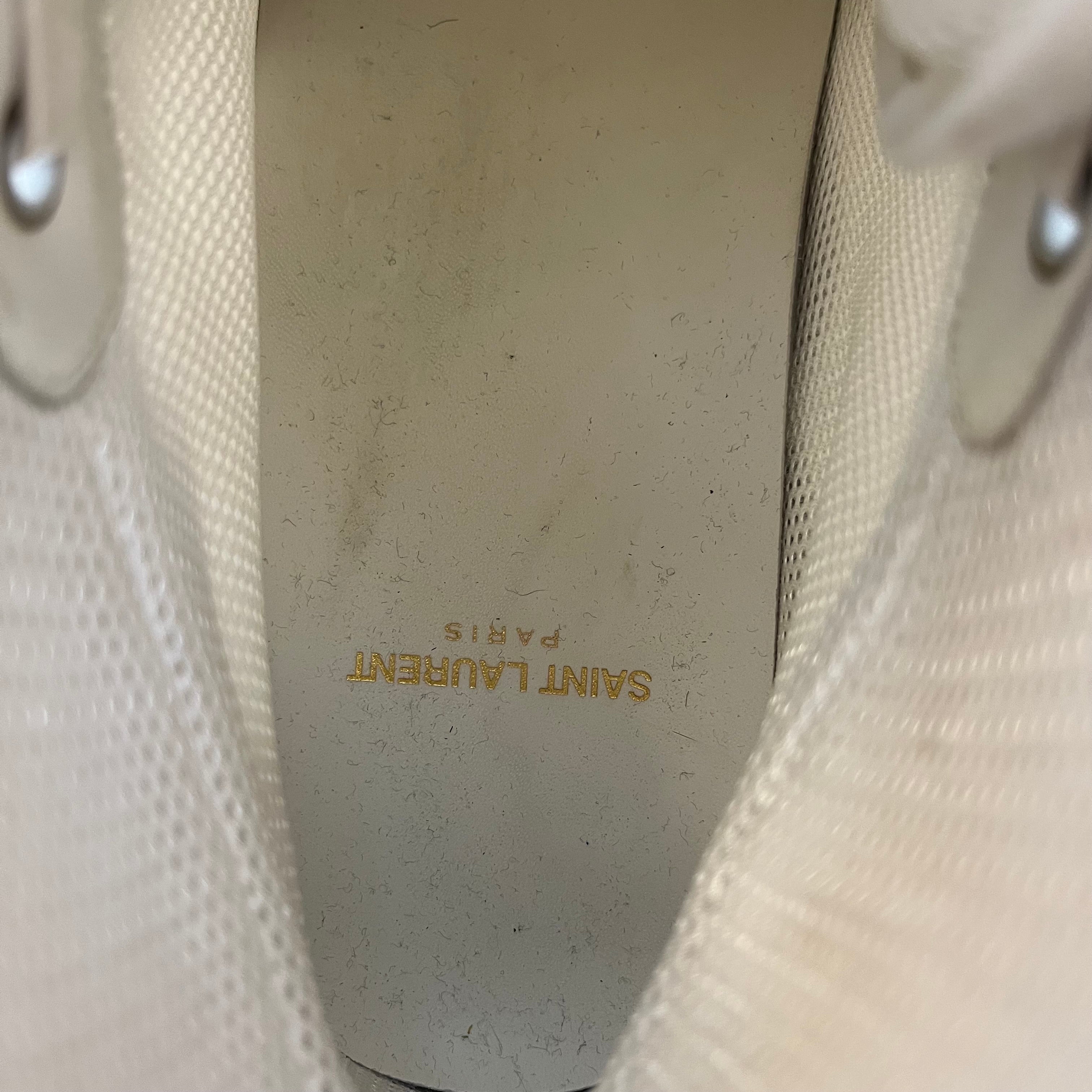 SAINT LAURENT/Hi-Sneakers/EU 42.5/WHT/Colorblock view 3