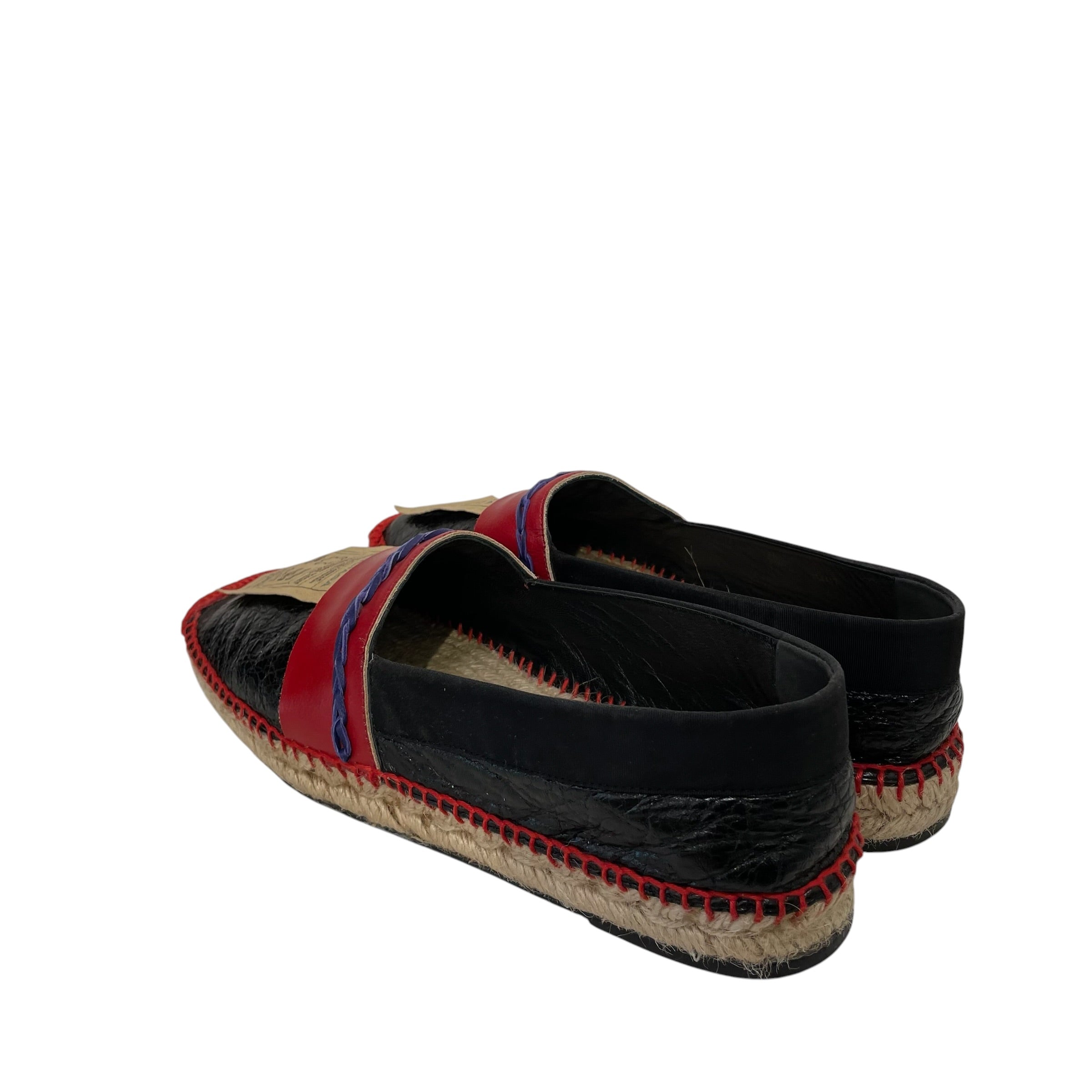 BALENCIAGA/Espadrilles/EU 41/Leather/BLK/ view 2