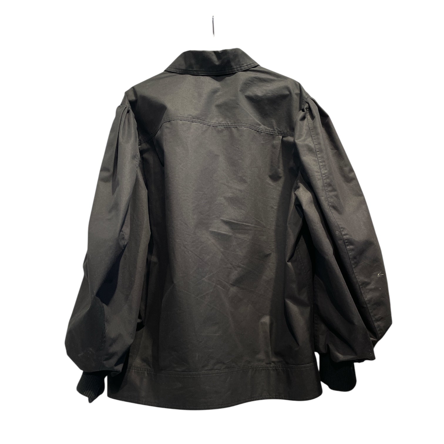 SIMONE ROCHA/Jacket/L/Cotton/BLK/workwear bomber w flower view 2