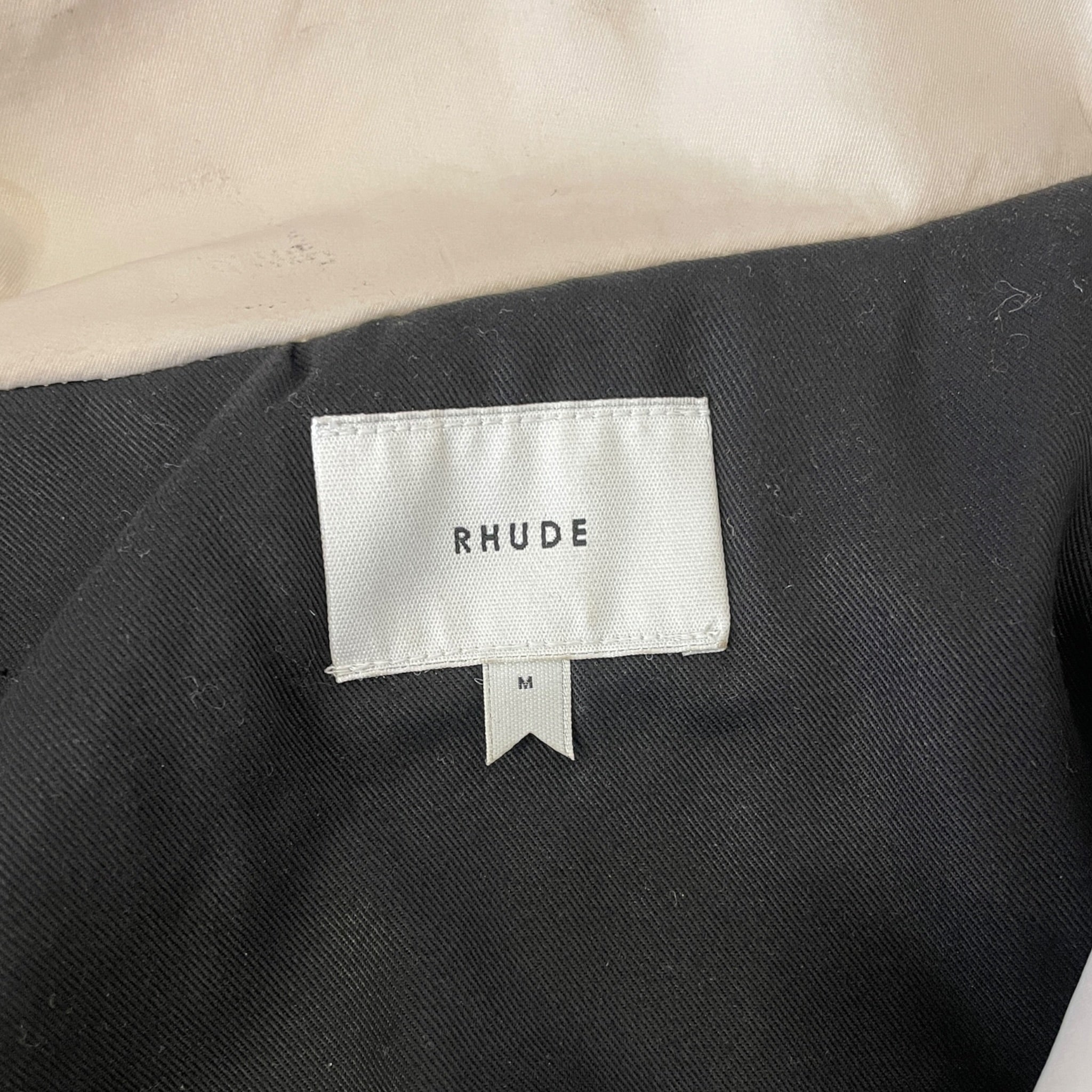 RHUDE/Riders Jkt (S)/M/Nylon/BEG/RACING TEAM view 3