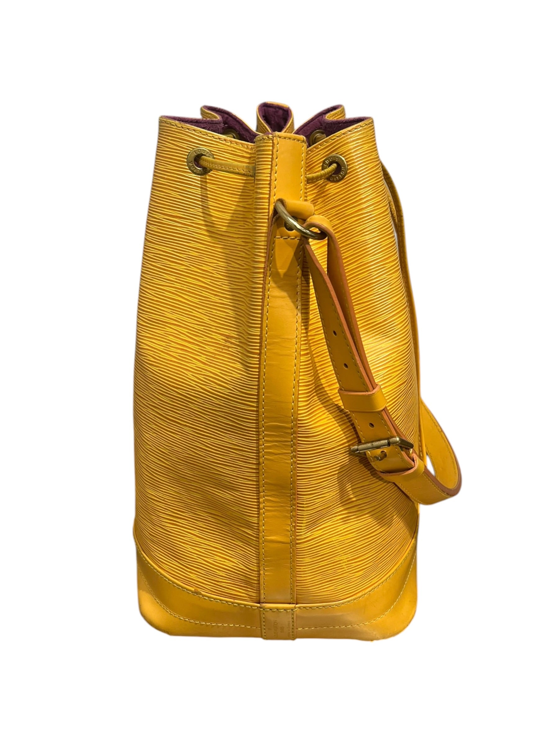 LOUIS VUITTON/Hand Bag/Leather/YEL/EPIEATHER view 3
