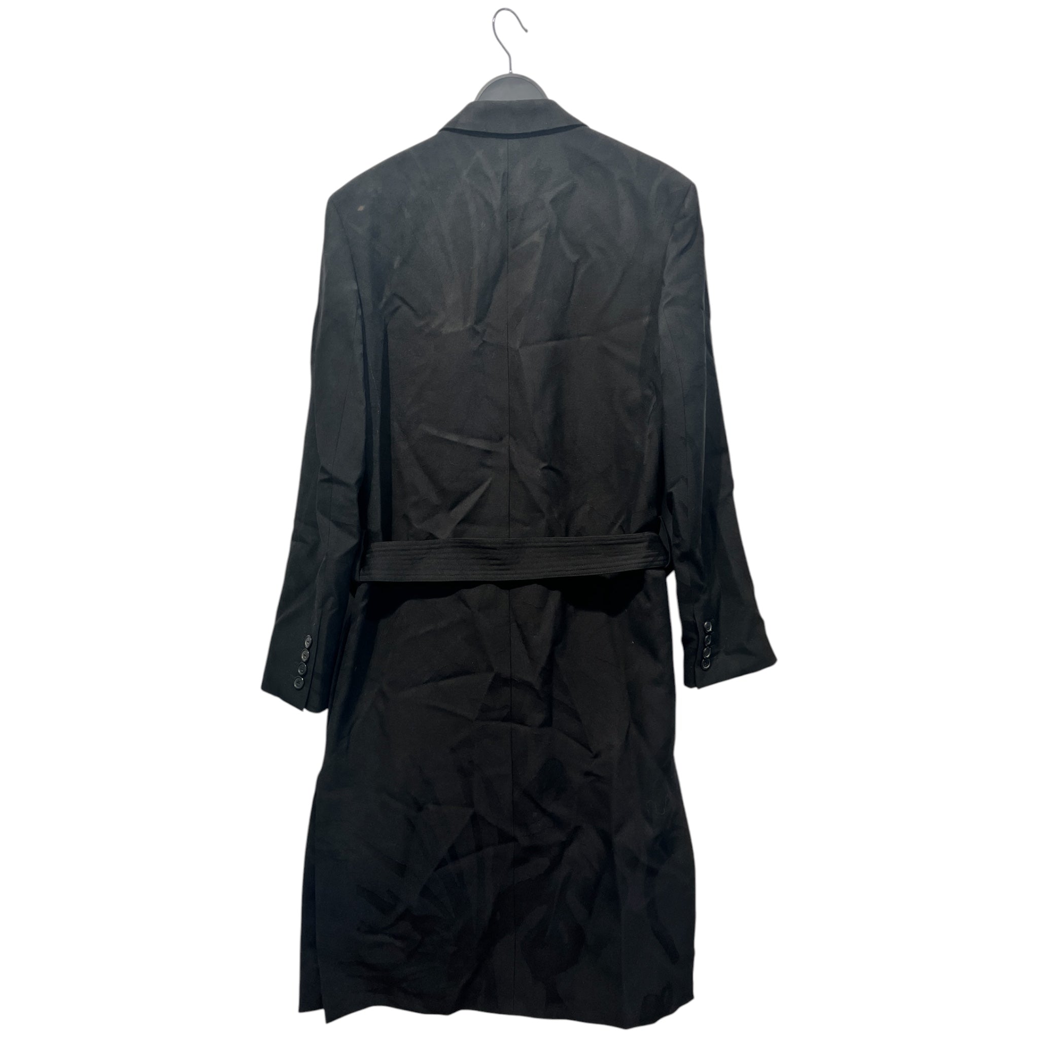 SAINT LAURENT/Coat/50/Wool/BLK/ view 2