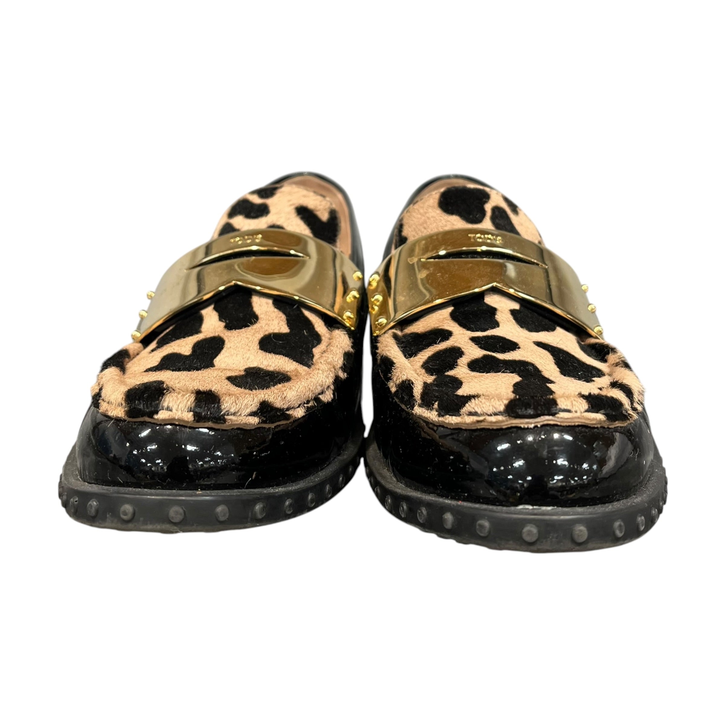 TOD'S/Loafers/EU 41/Leopard/BLK/ view 3