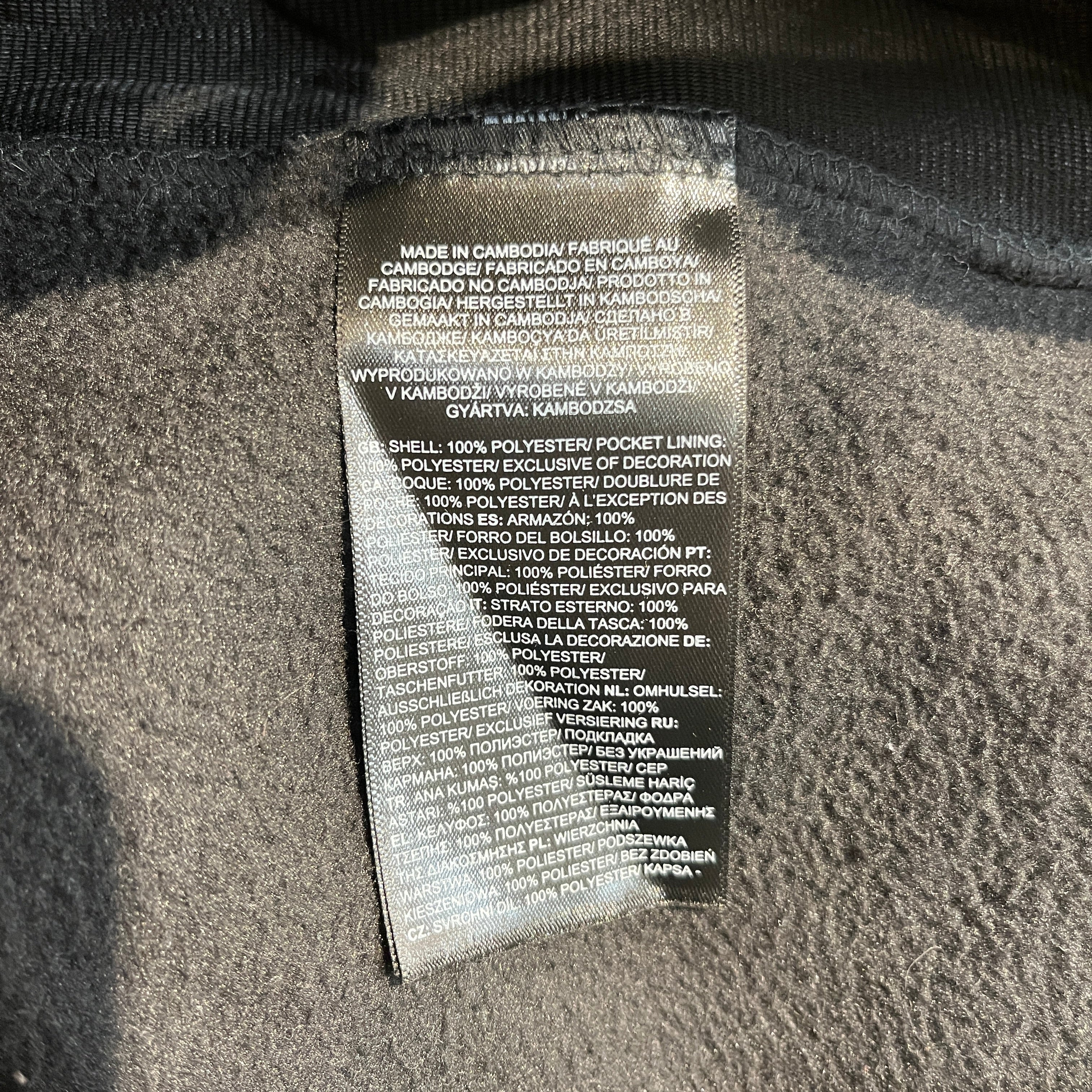 THE NORTH FACE/Jacket/M/Nylon/BLK/Tri Climate/jacket inside view 4