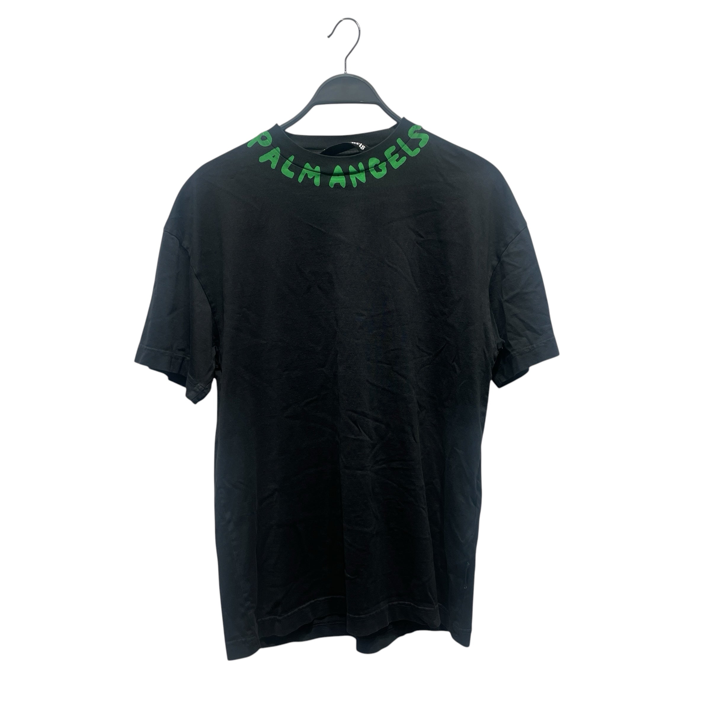 Palm Angels/T-Shirt/S/Cotton/BLK/Palm ASngels Seasonal Logo T view 1
