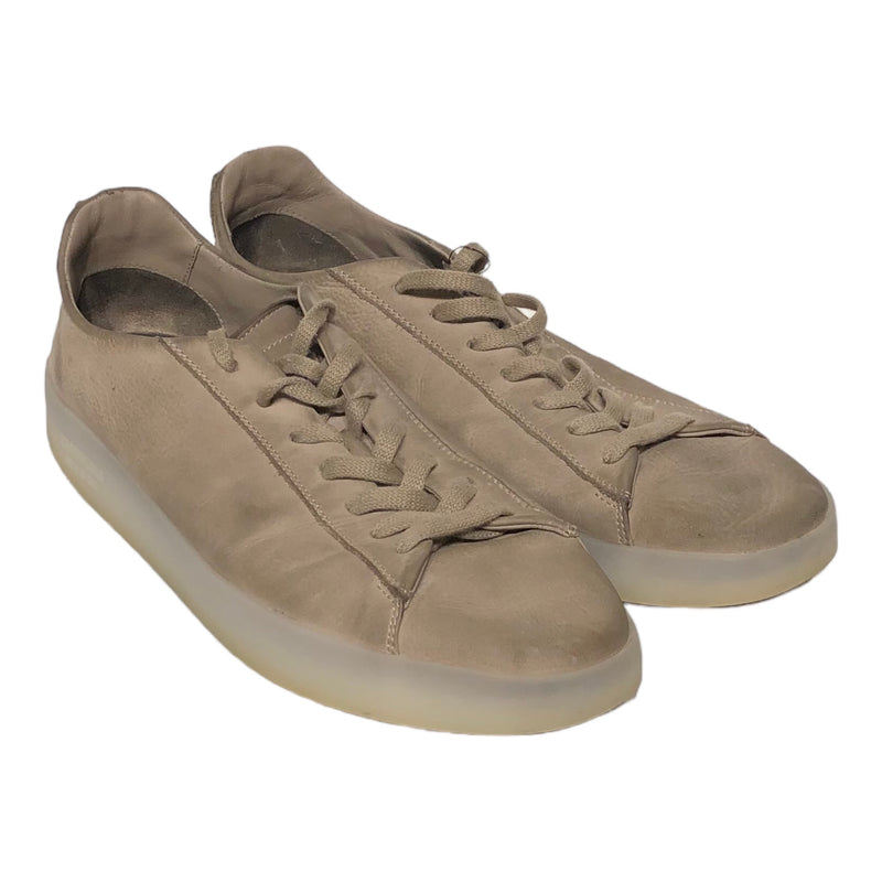 FOG ESSENTIALS/Low-Sneakers/EU 42/Leather/GRY/TENNIS LOW WARM TAUPE