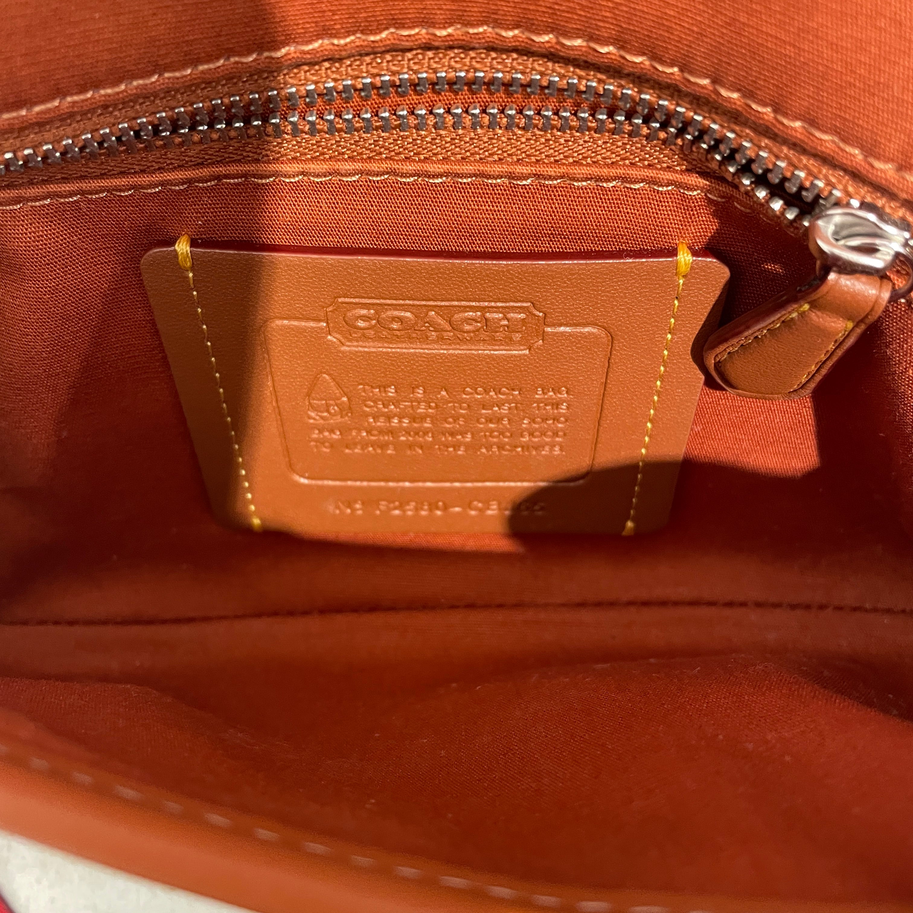 COACH/Bag/Monogram/Leather/BRW/soho 25 in crystal view 4