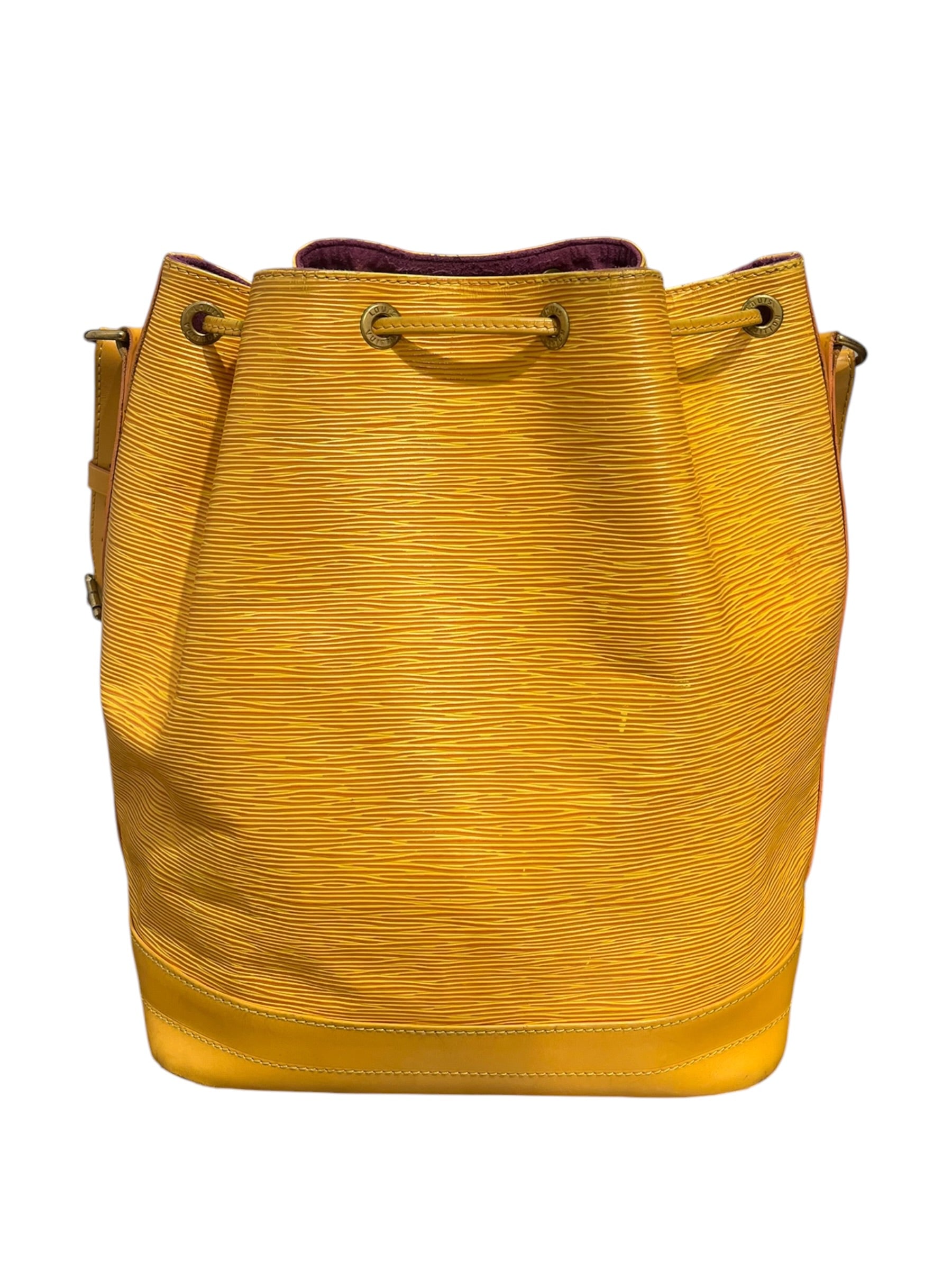 LOUIS VUITTON/Hand Bag/Leather/YEL/EPIEATHER view 2
