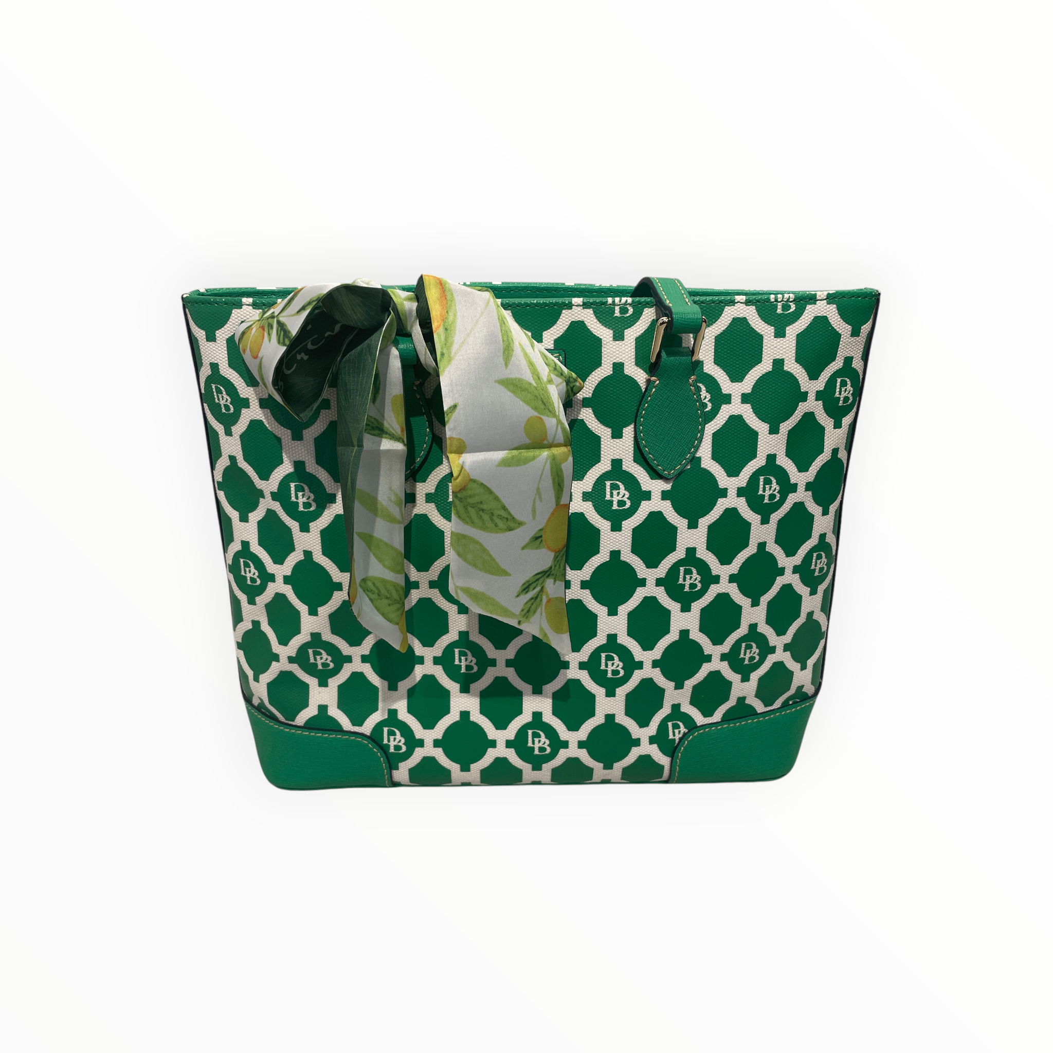 Dooney & Bourke/Tote Bag/Monogram/Leather/GRN/ view 1