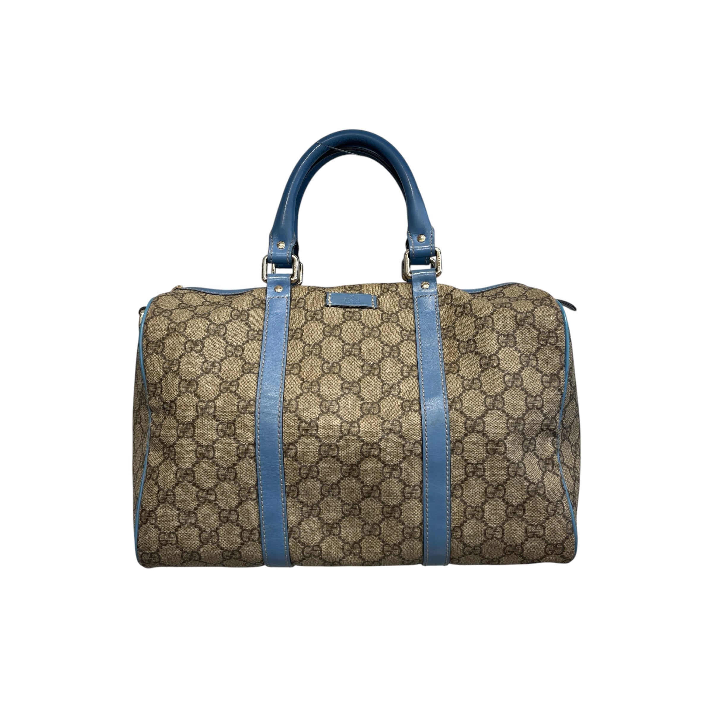 GUCCI/Hand Bag/Monogram/Leather/BEG/GG PLUS MEDIUM JOY BOSTON view 1